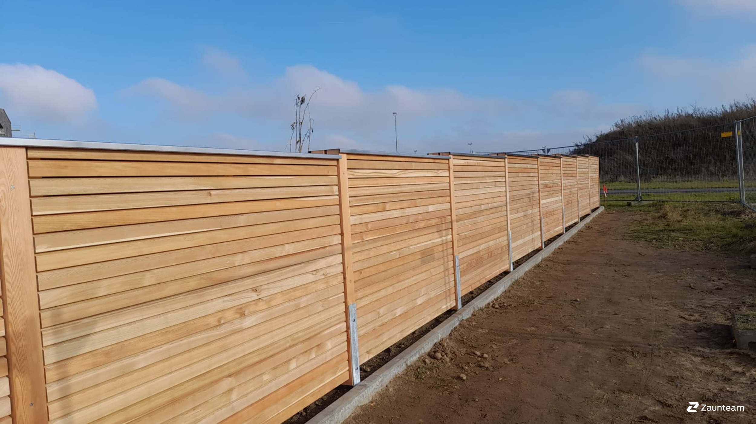 Lärmschutzzaun aus dem 2021 in 38446 Wolfsburg Deutschland von Zaunteam Südheide-Altmark.