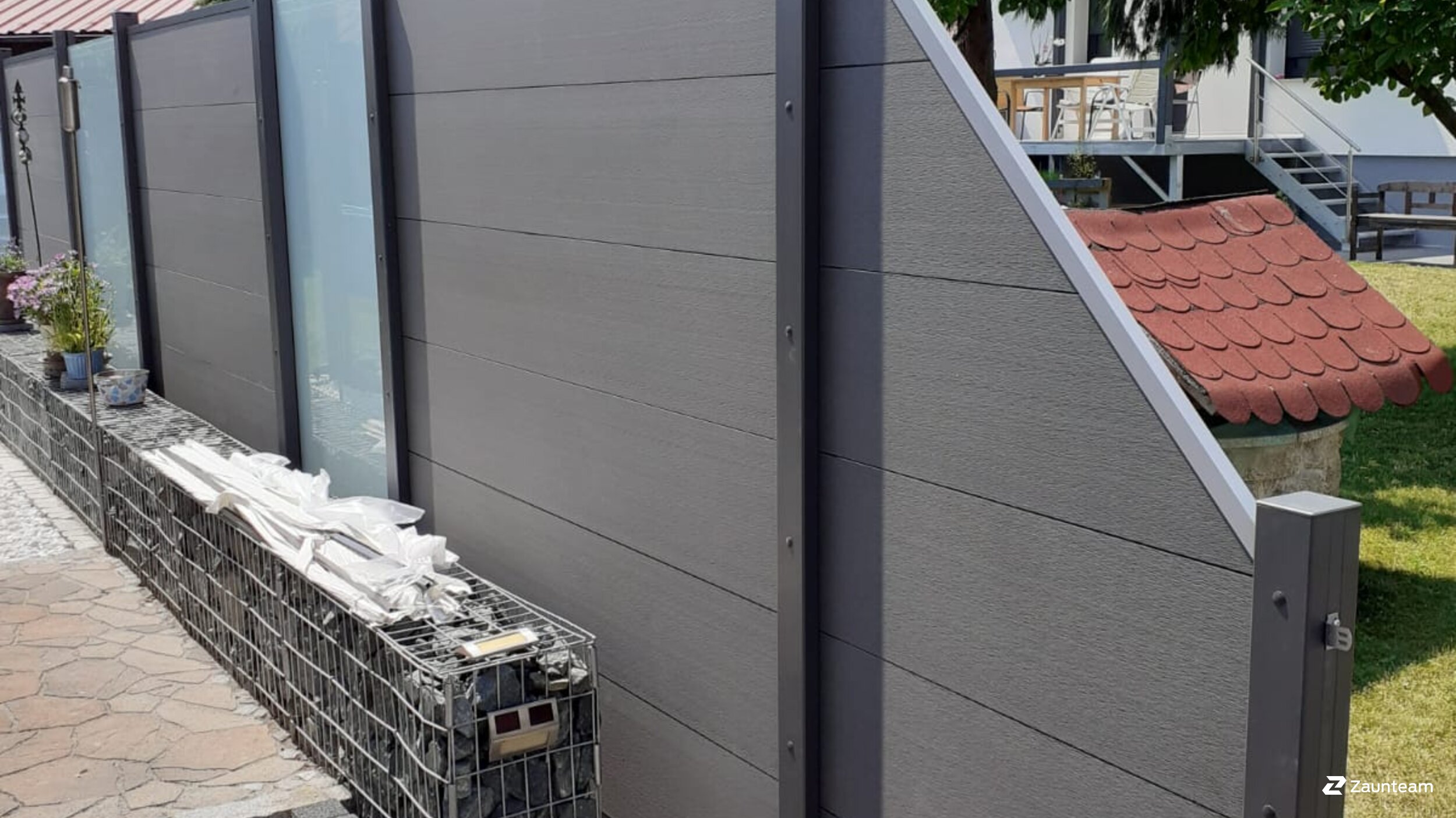 WPC Sichtschutz aus dem 2019 in 38448 Wolfsburg Deutschland von Zaunteam Südheide-Altmark.