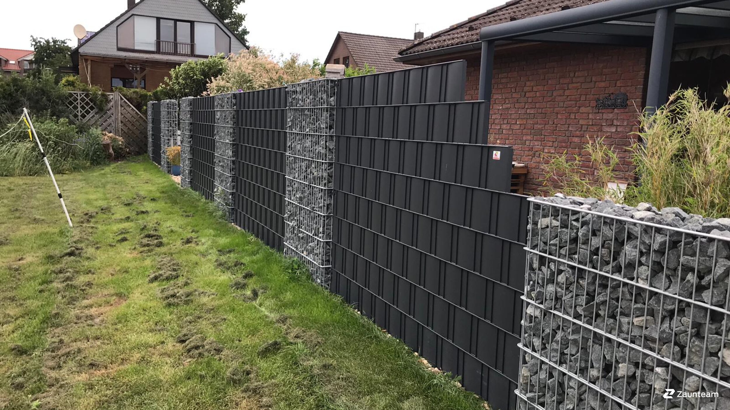 Gabions de 2018 à 29392 Wesendorf Allemagne de Zaunteam Südheide-Altmark.