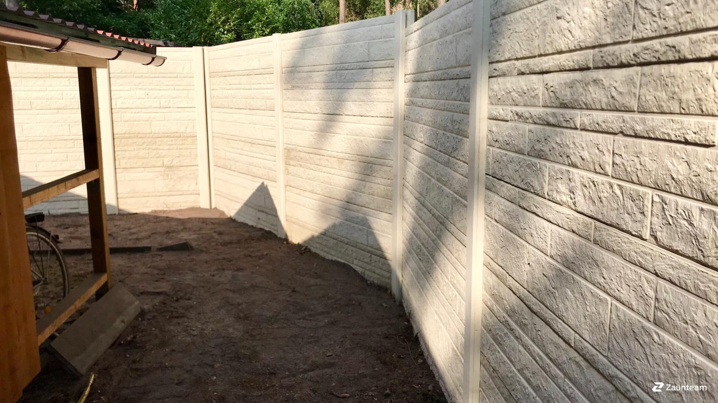 Betonzaun aus dem 2019 in 29392 Wesendorf Deutschland von Zaunteam Südheide-Altmark.