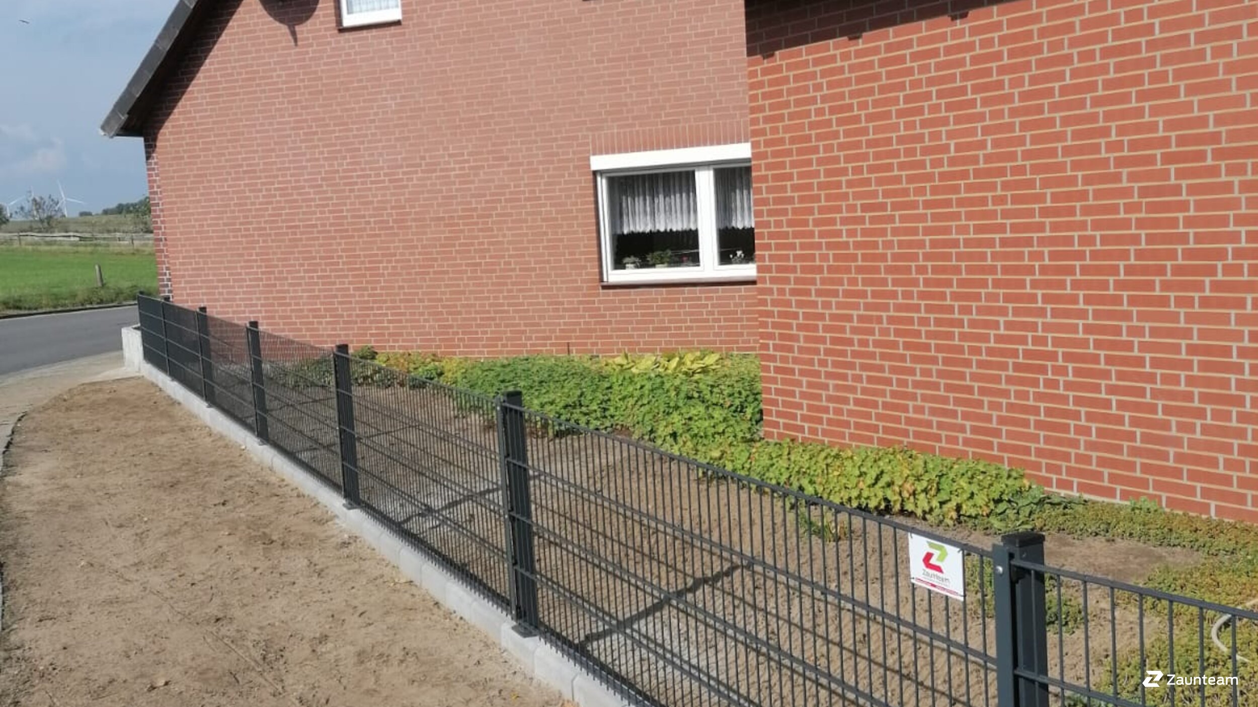 Doppelstabmattenzaun aus dem 2020 in 29386 Obernholz Deutschland von Zaunteam Südheide-Altmark.
