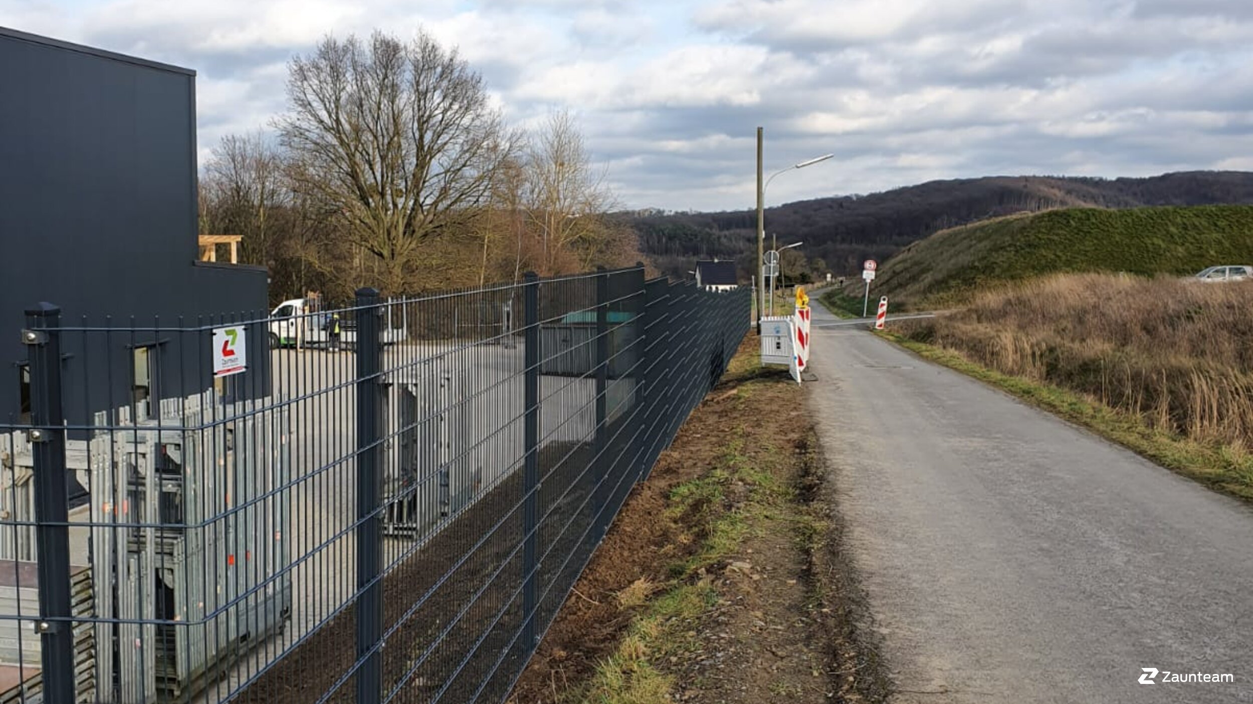 Doppelstabmattenzaun aus dem 2020 in 59757 Voßwinkel Deutschland von Zaunteam Sauerland.