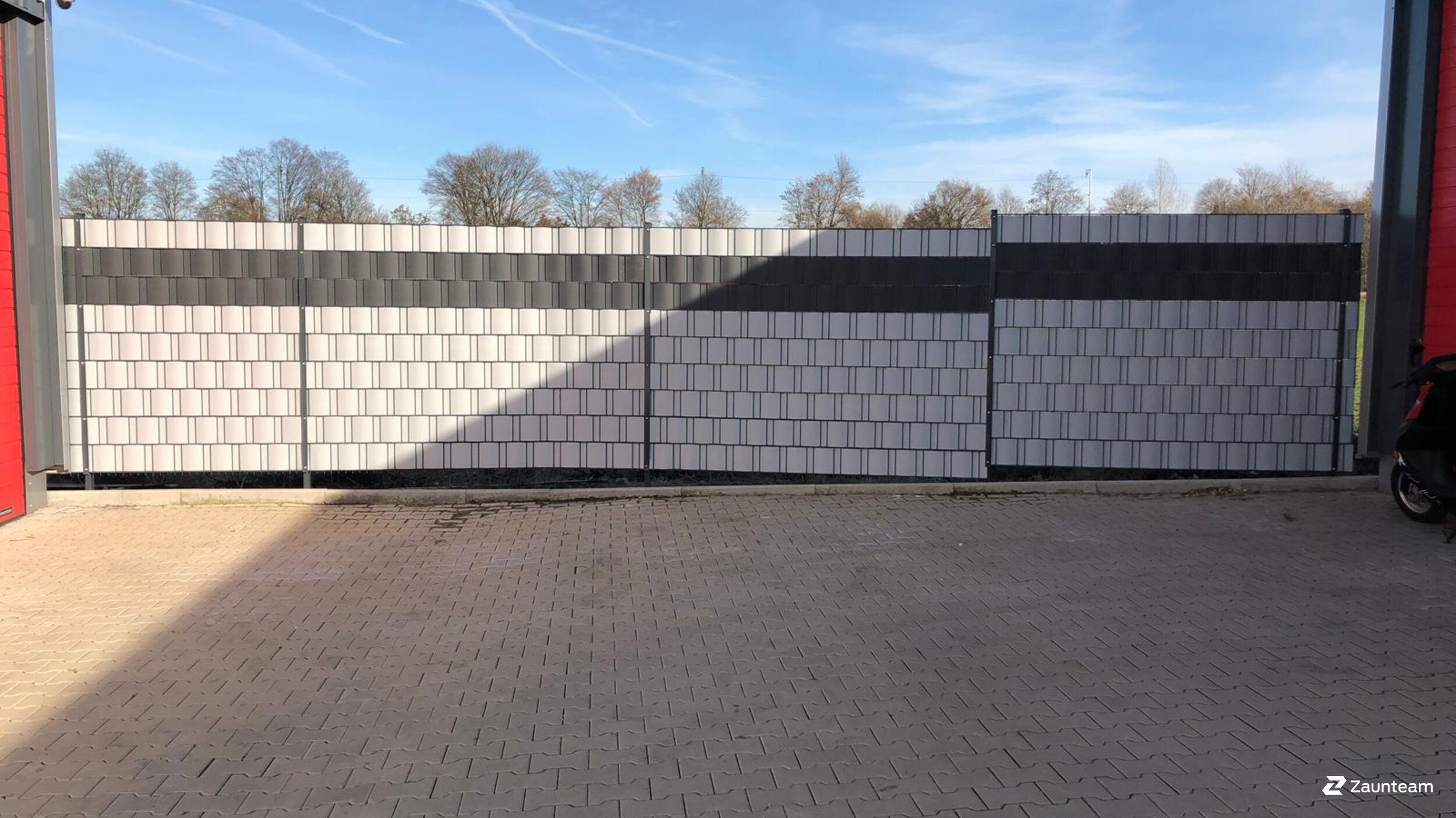 Flecht Sichtschutz aus dem 2019 in 59425 Unna Deutschland von Zaunteam Sauerland.