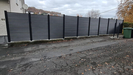 Aluminium Sichtschutz aus dem 2021 in 59846 Sundern Deutschland von Zaunteam Sauerland.