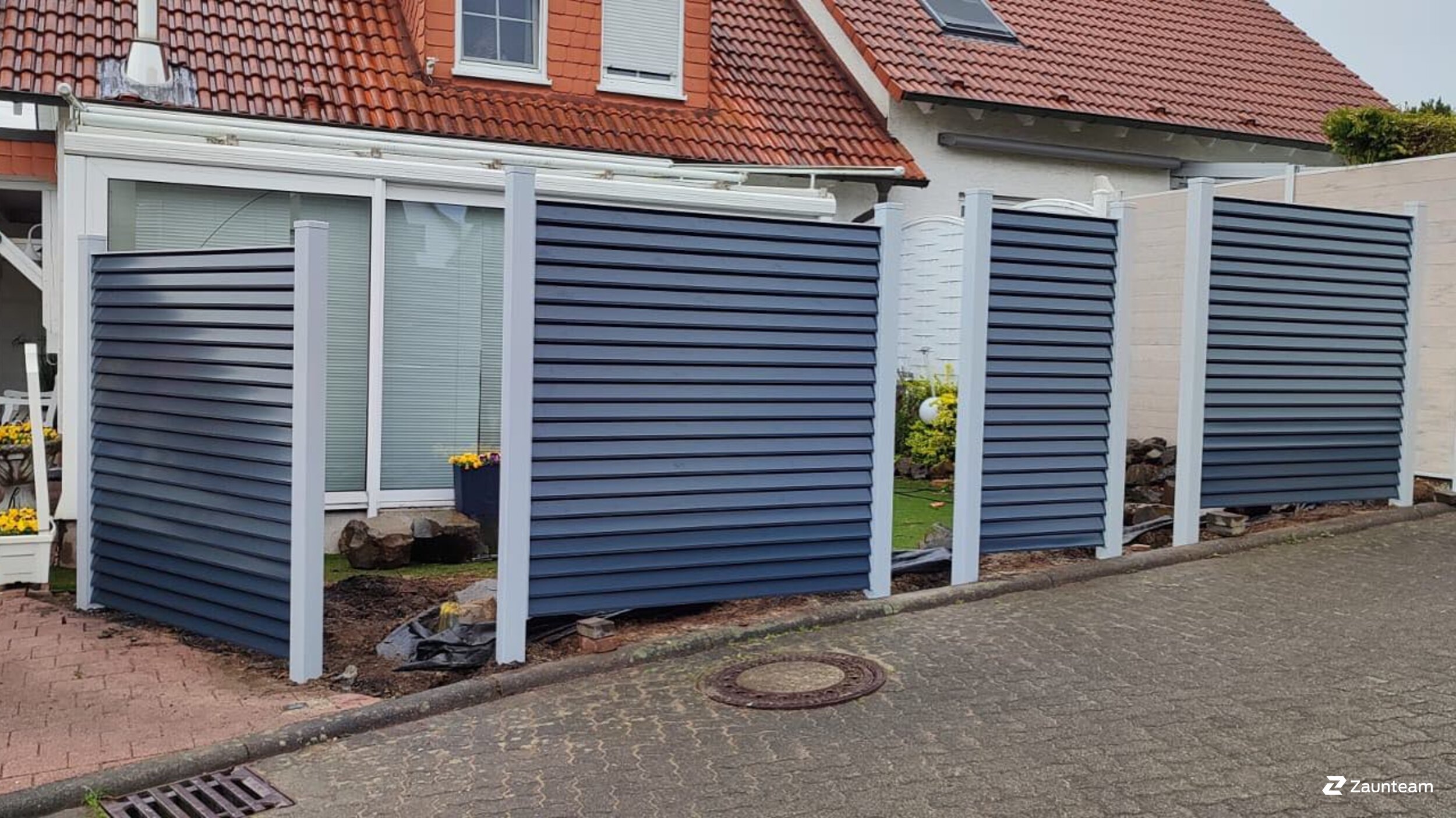 Aluminium Sichtschutz aus dem 2022 in 59846 Sundern Deutschland von Zaunteam Sauerland.