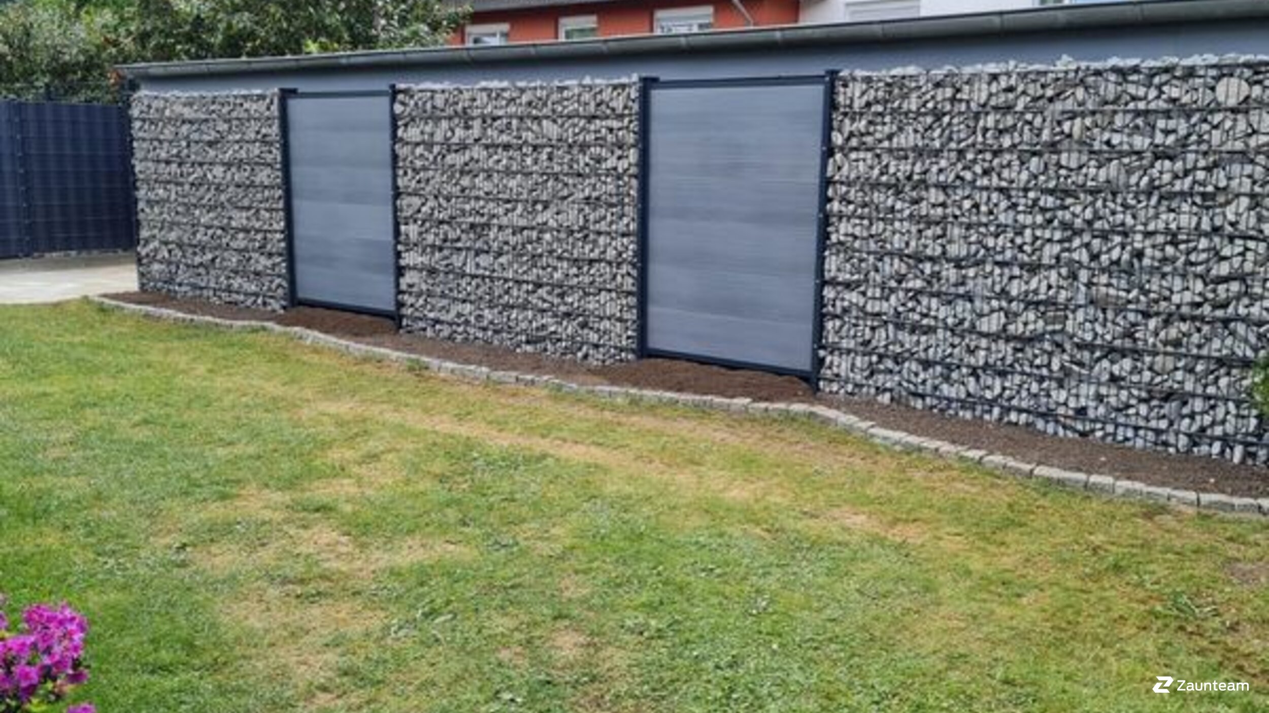 Gabionen Steinkörbe aus dem 2022 in 58809 Neuenrde Deutschland von Zaunteam Sauerland.