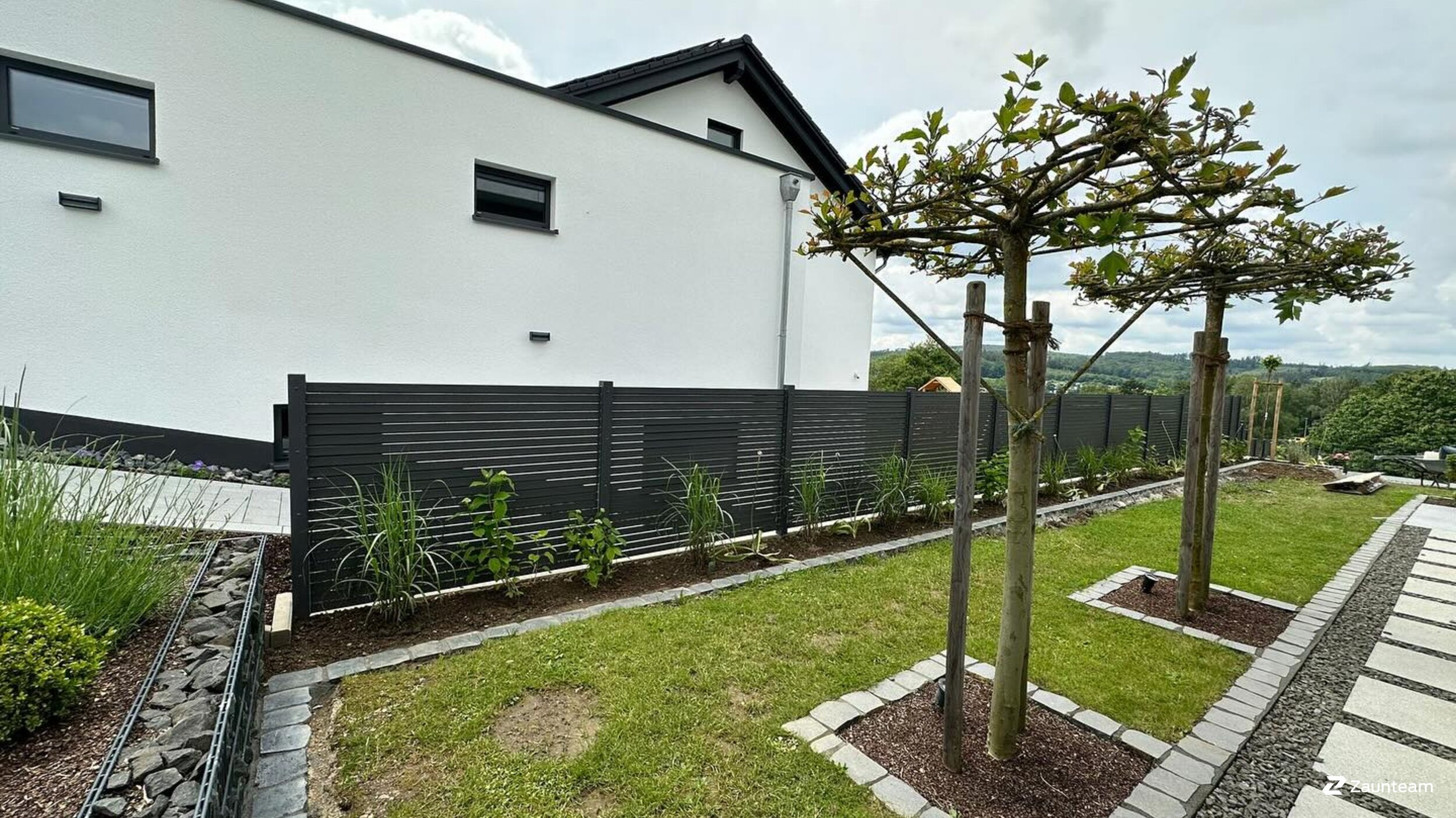 Aluminium Sichtschutz aus dem 2024 in 59846 Sundern Deutschland von Zaunteam Sauerland.