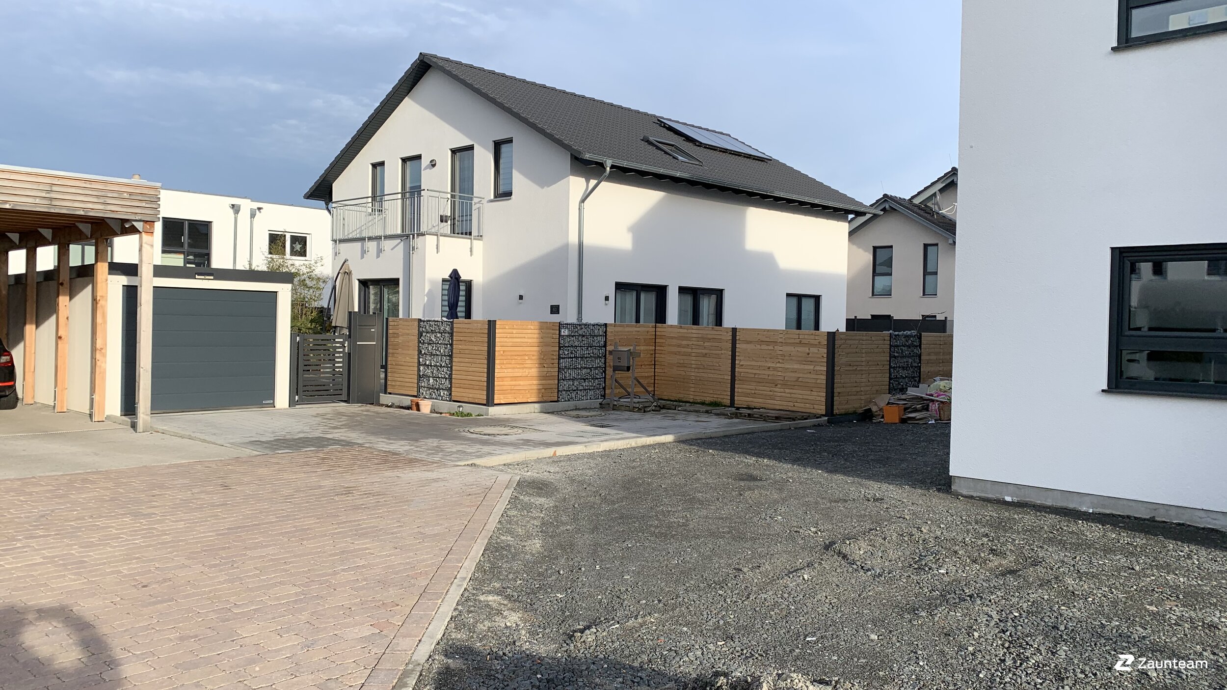 Gabions de 2019 à 64850 Schaafheim Allemagne de Zaunteam Weschnitztal.