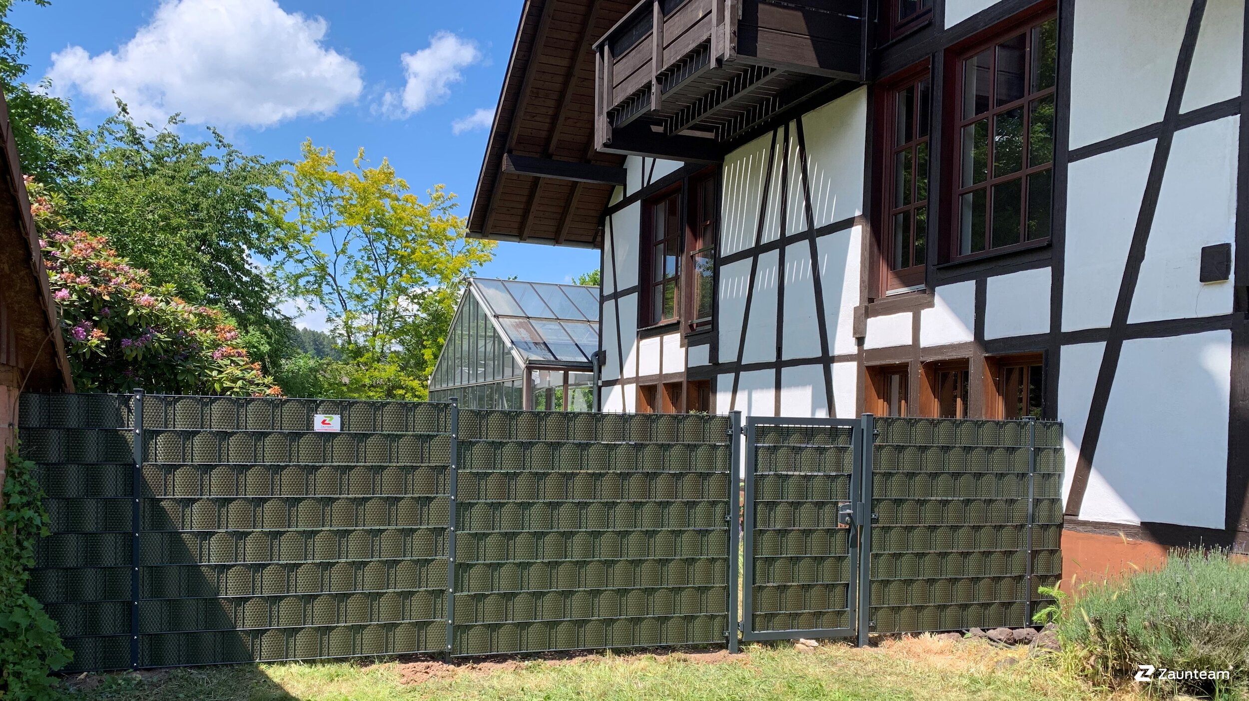 Flecht Sichtschutz aus dem 2022 in 64747 Breuberg Deutschland von Zaunteam Weschnitztal.