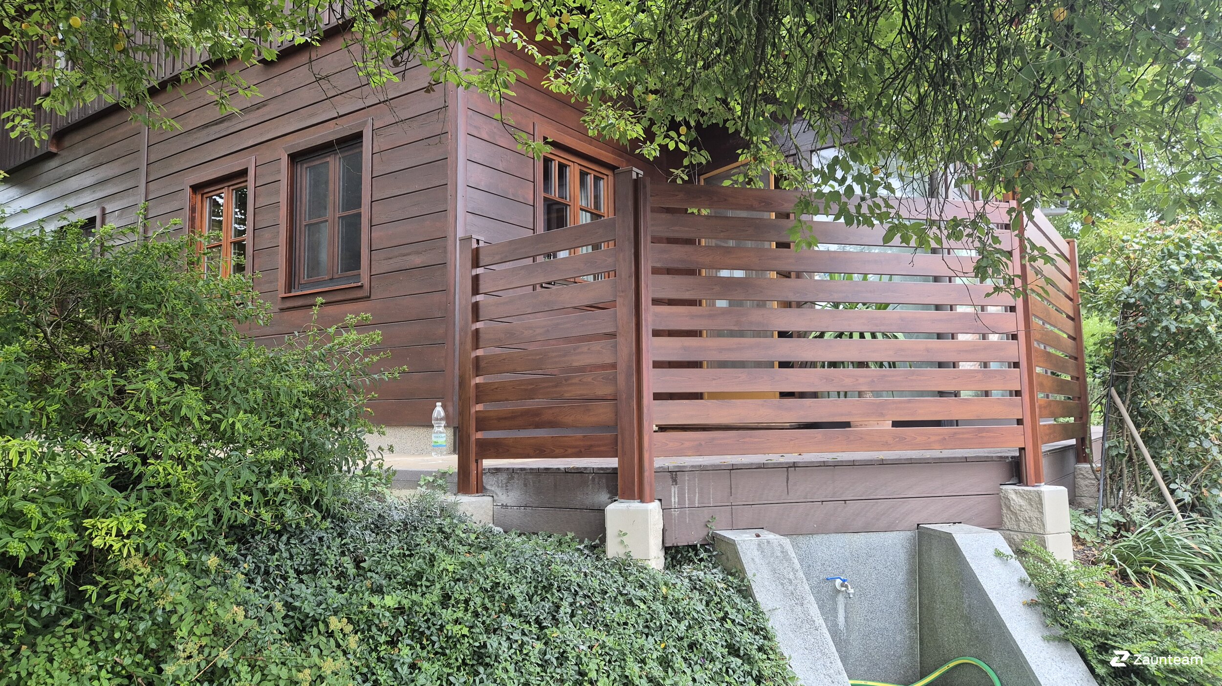 Aluminium Sichtschutz aus dem 2025 in 4224 Wartberg ob der Aist Österreich von Zaunteam Unteres-Mühlviertel.