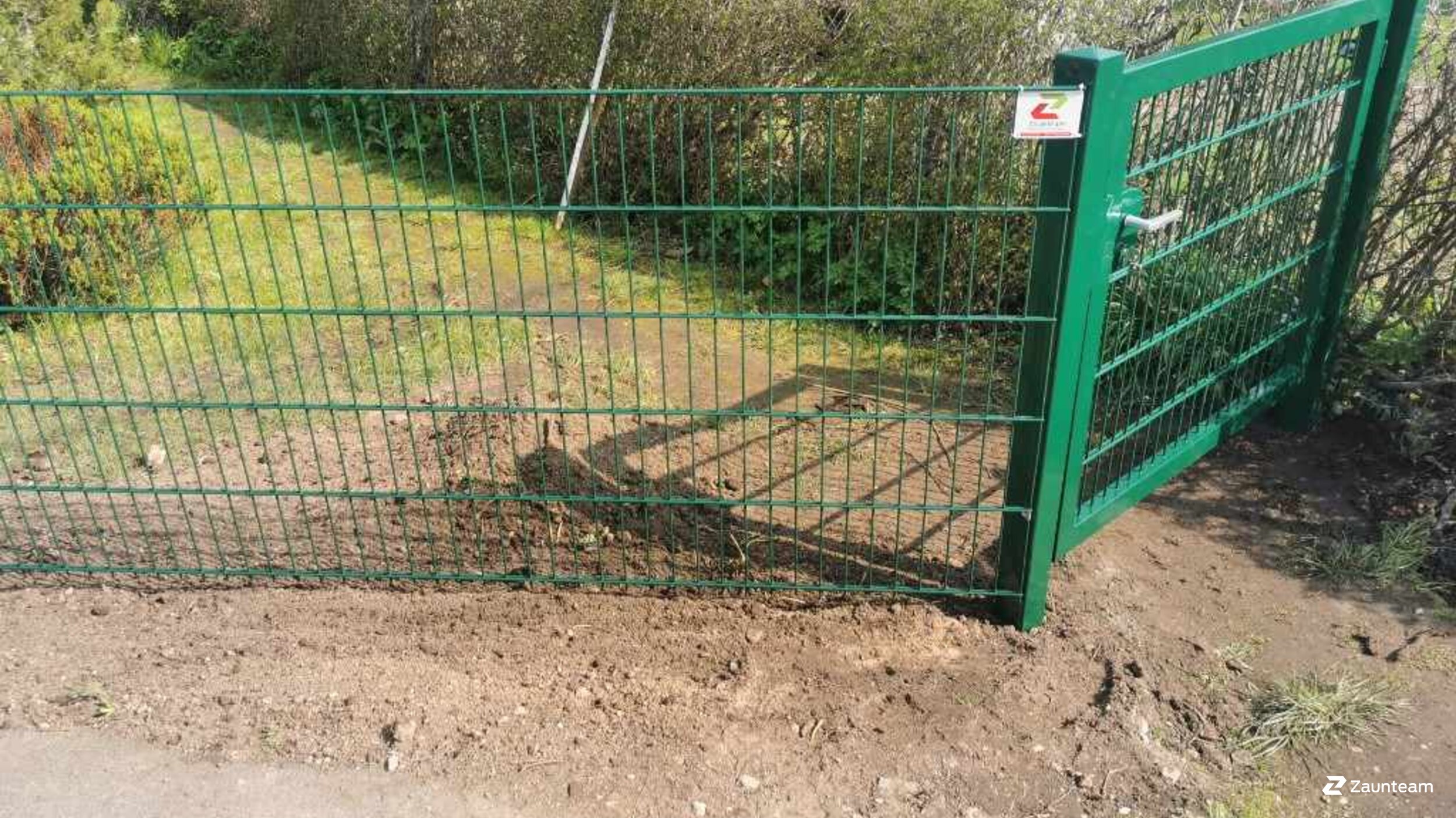 Doppelstabmattenzaun aus dem 2021 in 06179 Teutschenthal Deutschland von Zaunteam Leipzig.