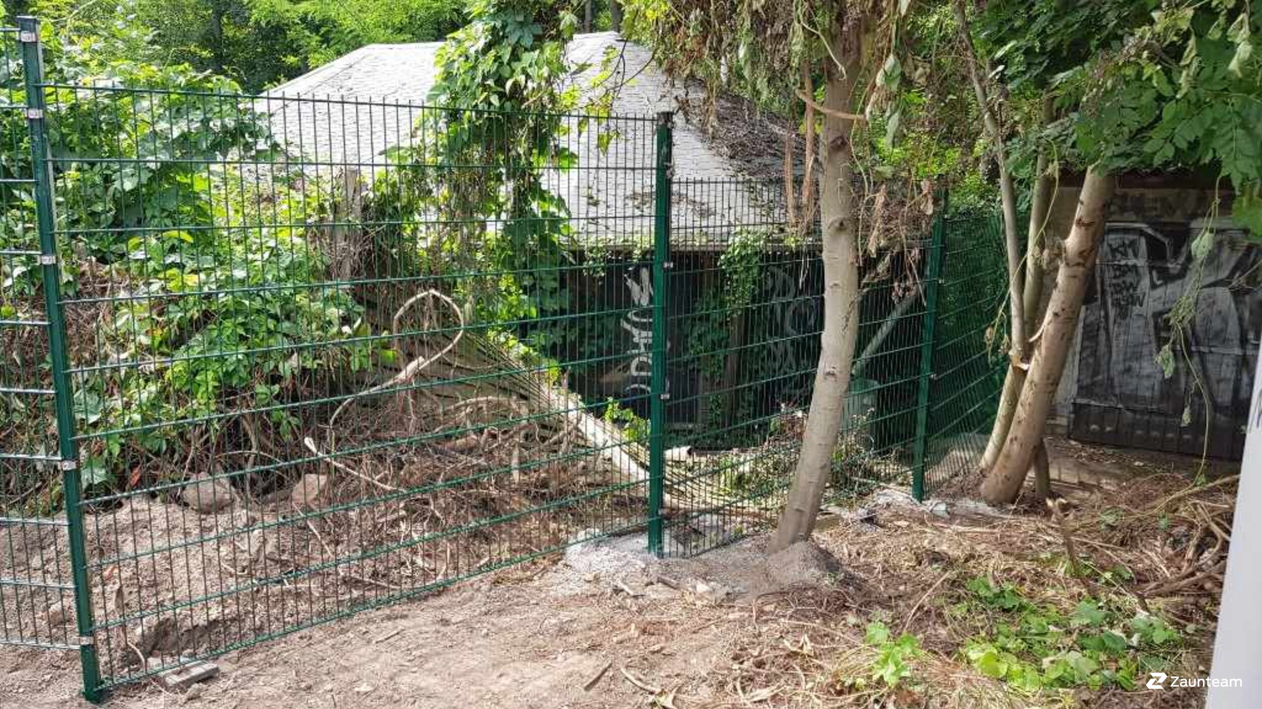 Doppelstabmattenzaun aus dem 2021 in 04277 Leipzig Deutschland von Zaunteam Leipzig.