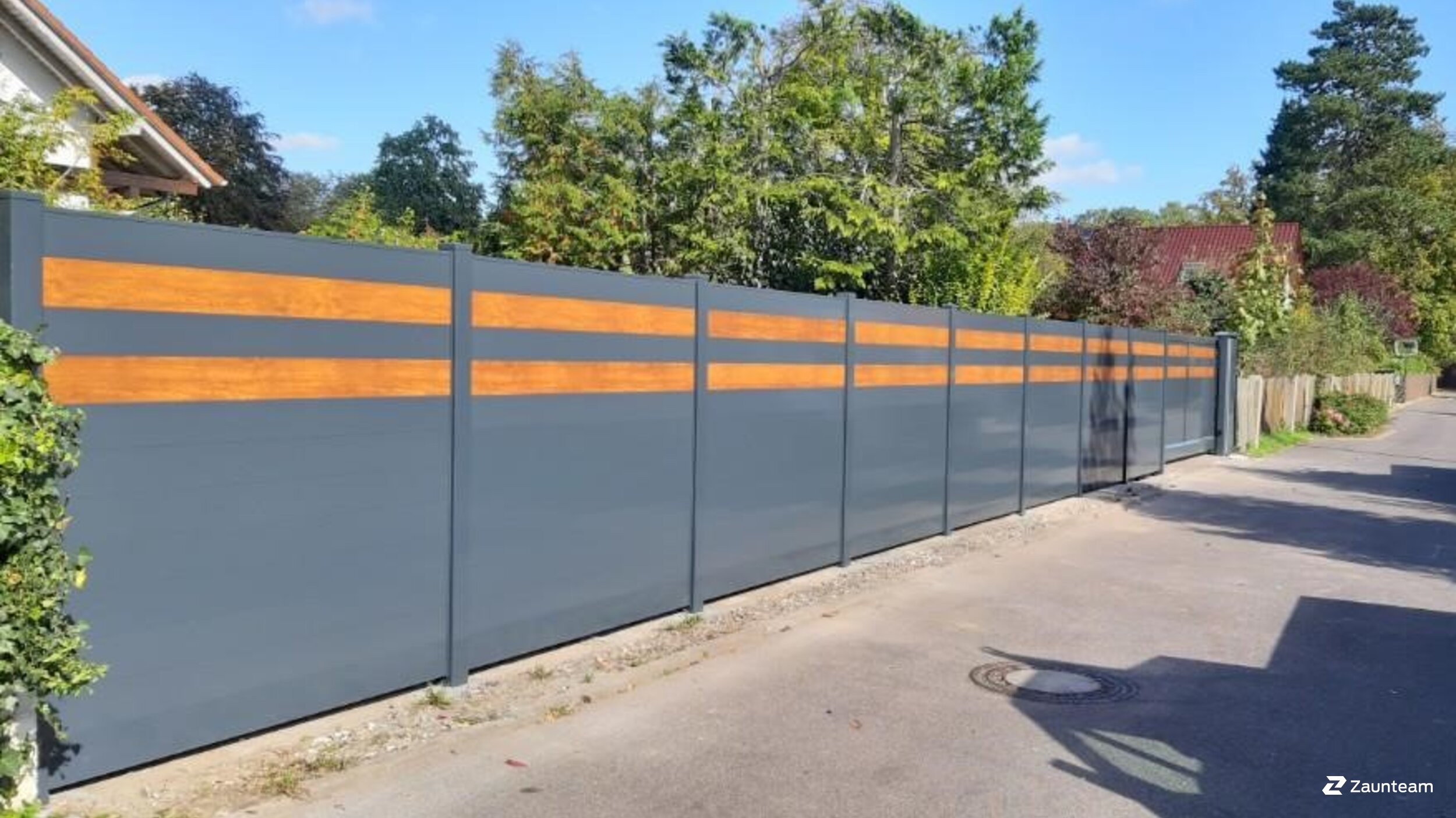 Aluminium Sichtschutz aus dem 2022 in 04827 Machern Deutschland von Zaunteam Leipzig.