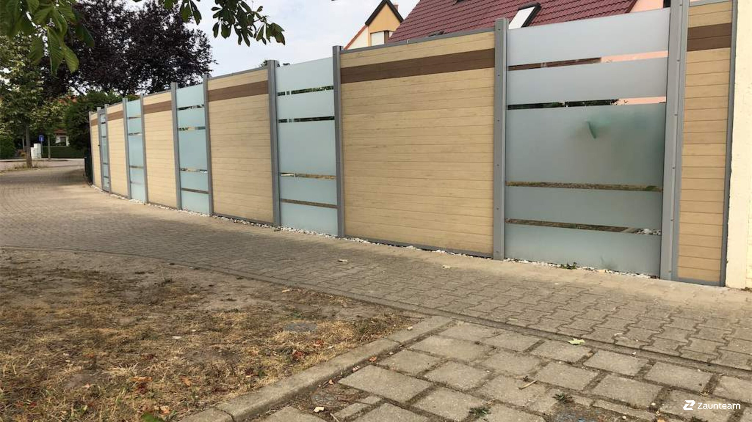 WPC Sichtschutz aus dem 2022 in 04220 Markranstädt Deutschland von Zaunteam Leipzig.