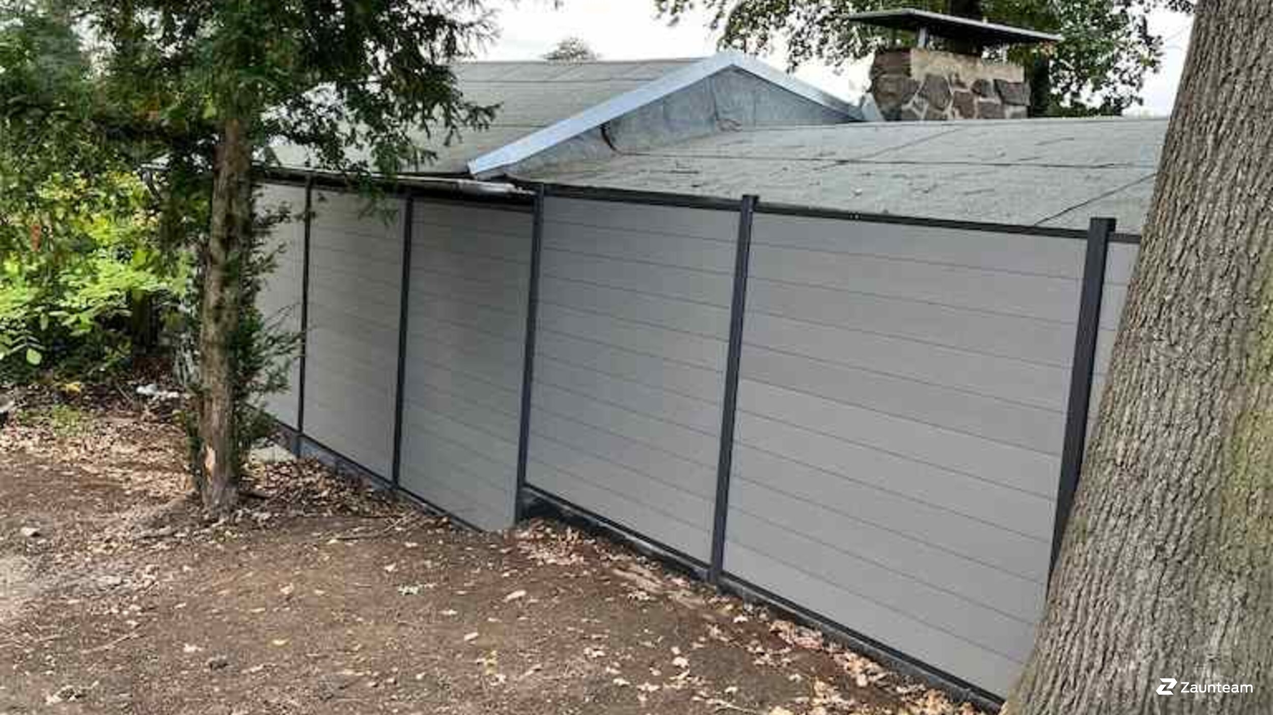 WPC Sichtschutz aus dem 2023 in 04821 Brandis Deutschland von Zaunteam Leipzig.
