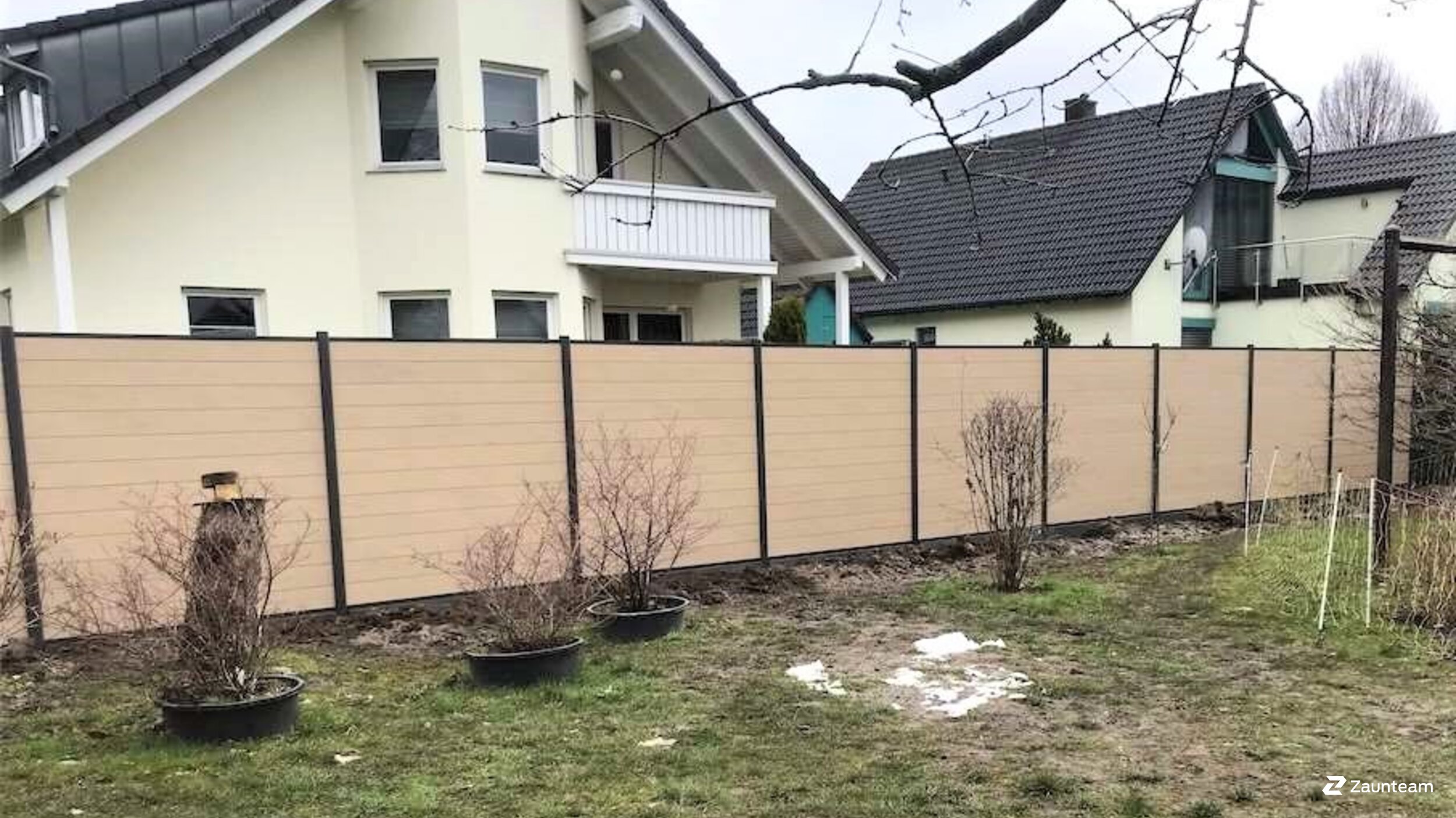 WPC Sichtschutz aus dem 2020 in 04451 Panitzsch Deutschland von Zaunteam Leipzig.