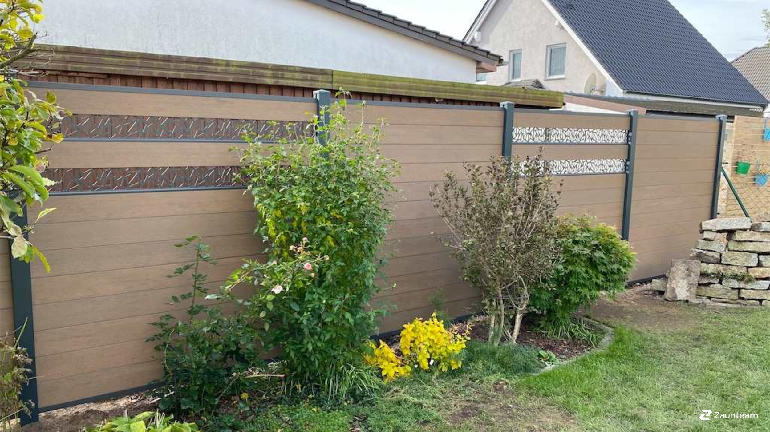 WPC Sichtschutz aus dem 2021 in 04249 Leipzig Deutschland von Zaunteam Leipzig.