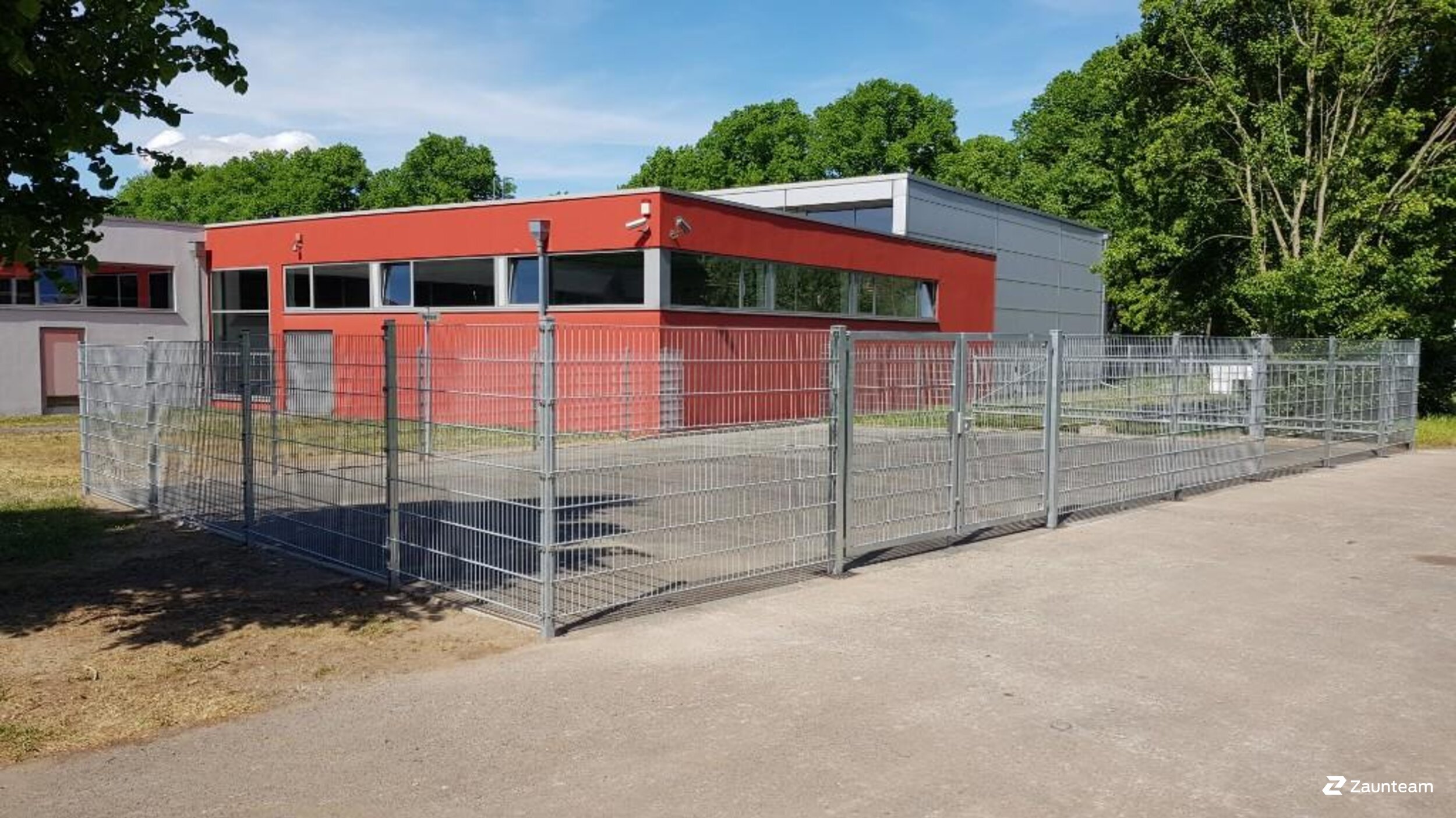 Clôture en panneau double fil de 2022 à 04105 Leipzig Allemagne de Zaunteam Leipzig.