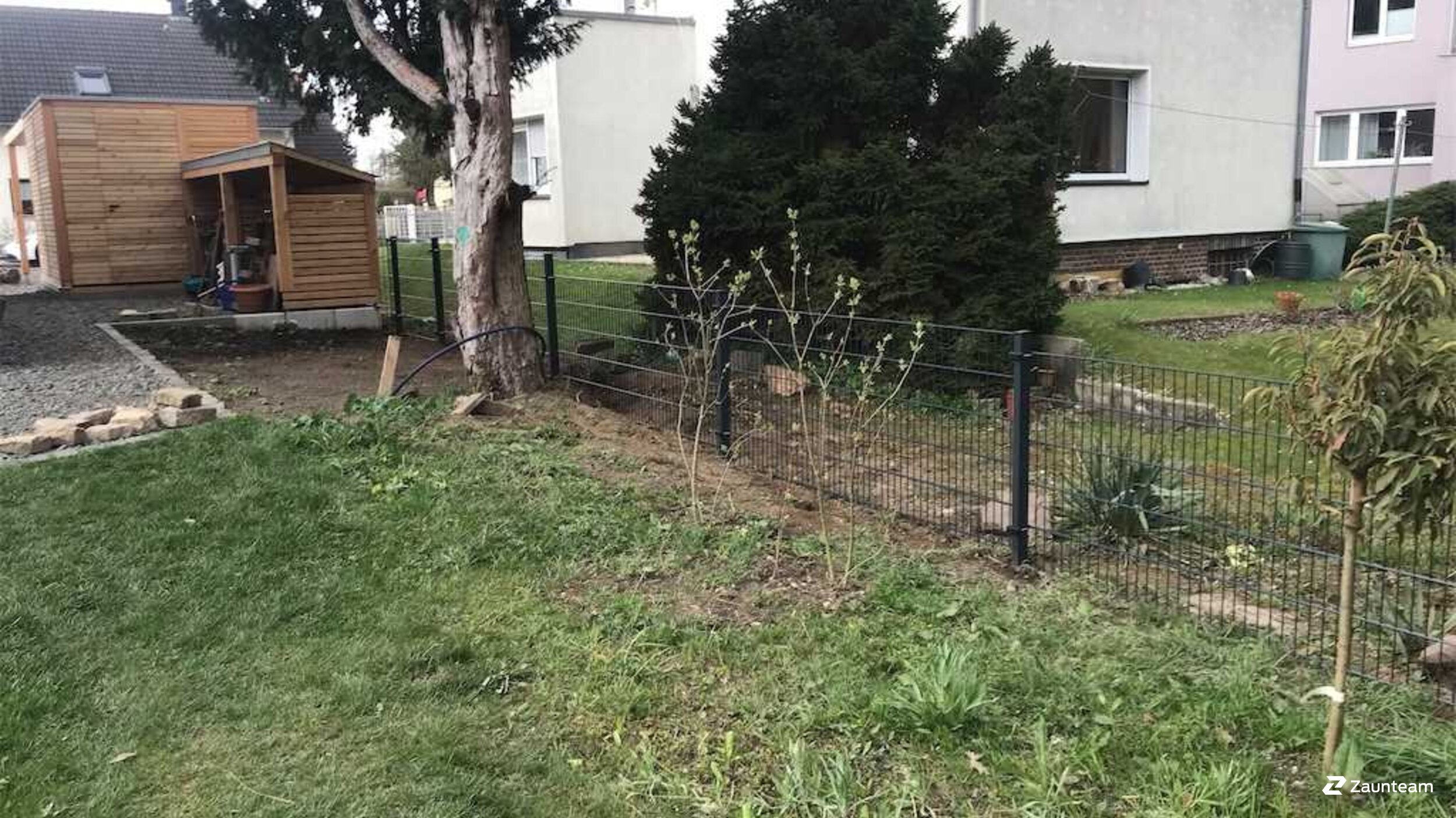 Clôture en panneau double fil de 2021 à 04416 Markkleeberg Allemagne de Zaunteam Leipzig.