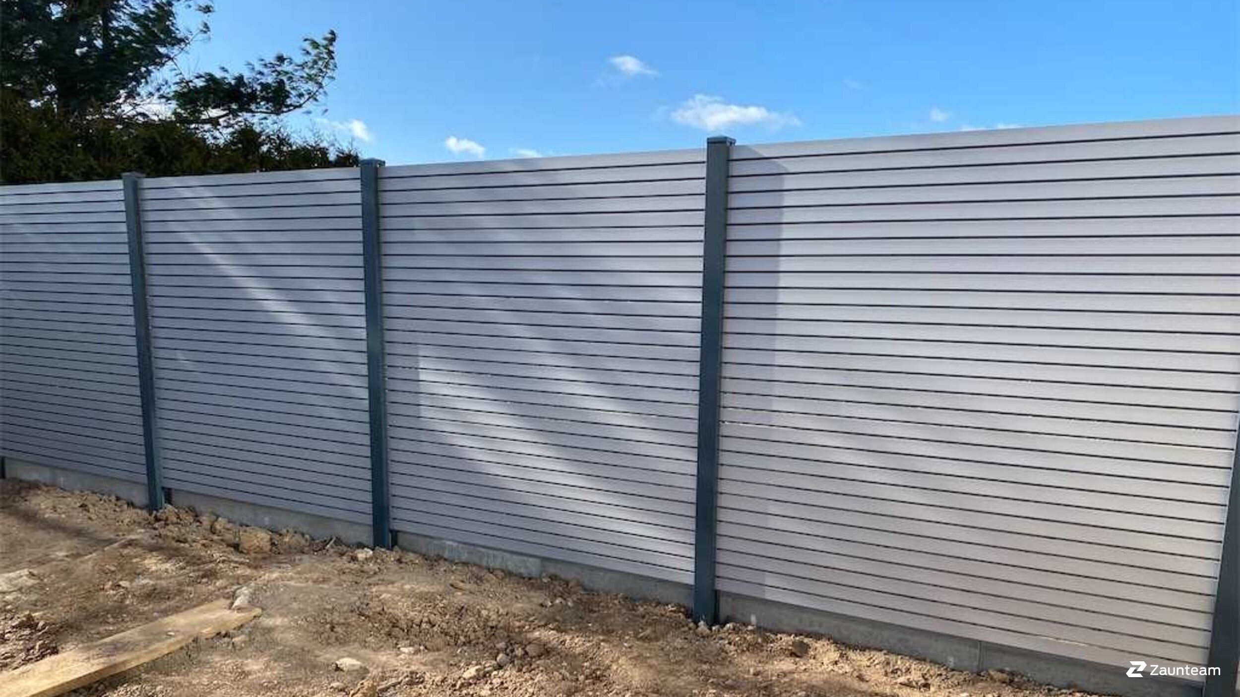 Aluminium Sichtschutz aus dem 2022 in 04435 Schkeuditz Deutschland von Zaunteam Leipzig.