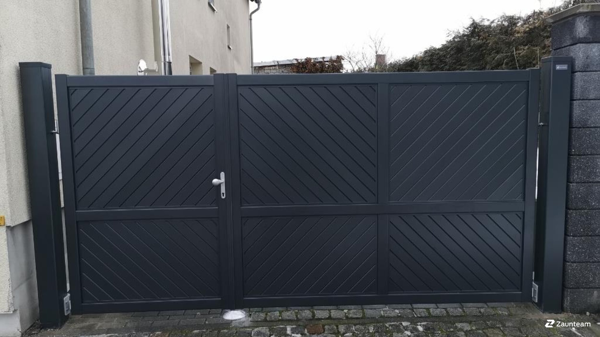 Aluminium Sichtschutz aus dem 2020 in 04838 Eilenburg Deutschland von Zaunteam Leipzig.