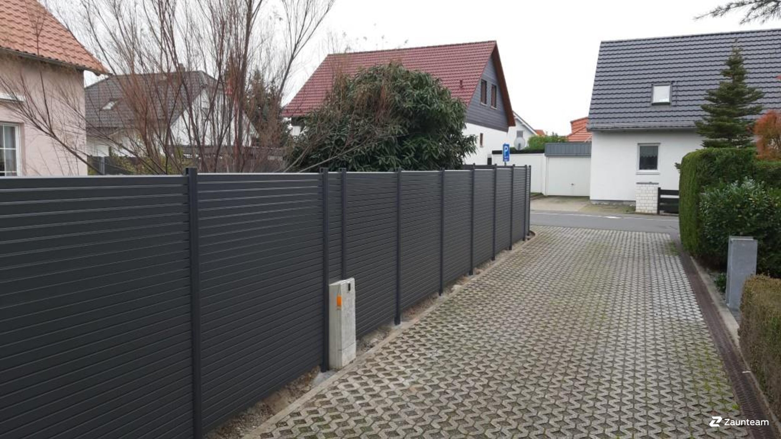 Aluminium Sichtschutz aus dem 2023 in 04425 Taucha Deutschland von Zaunteam Leipzig.