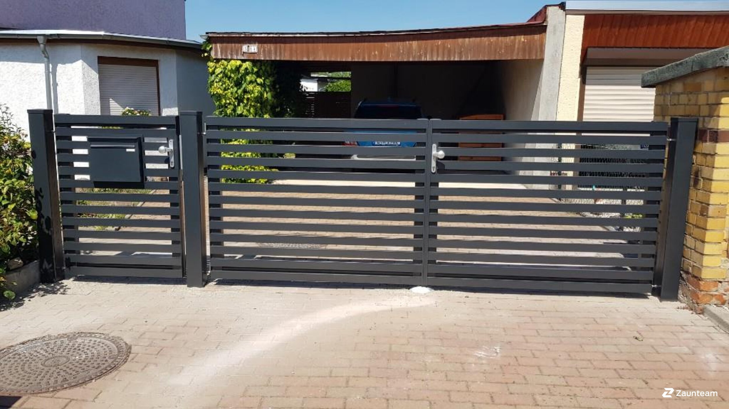 Aluzaun aus dem 2022 in 04129 Leipzig Deutschland von Zaunteam Leipzig.