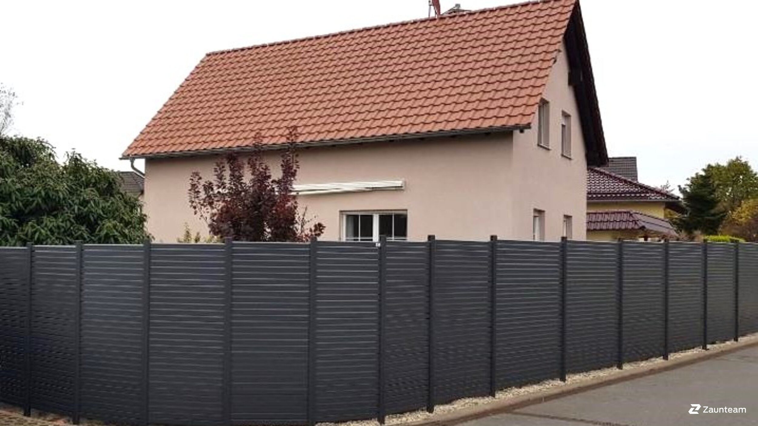 Aluminium Sichtschutz aus dem 2023 in 04425 Taucha Deutschland von Zaunteam Leipzig.