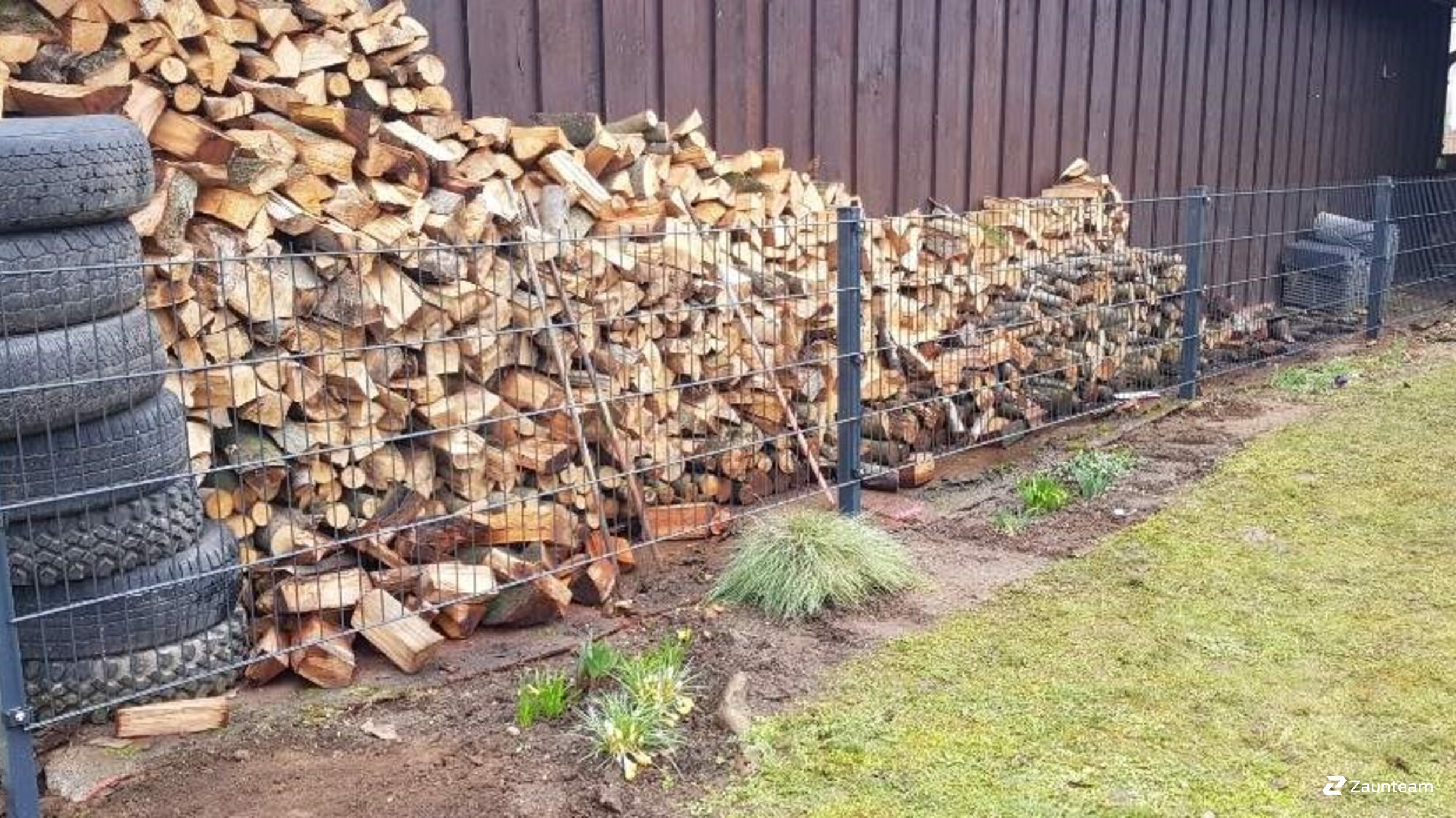 Doppelstabmattenzaun aus dem 2023 in 04509 Zwochau Deutschland von Zaunteam Leipzig.