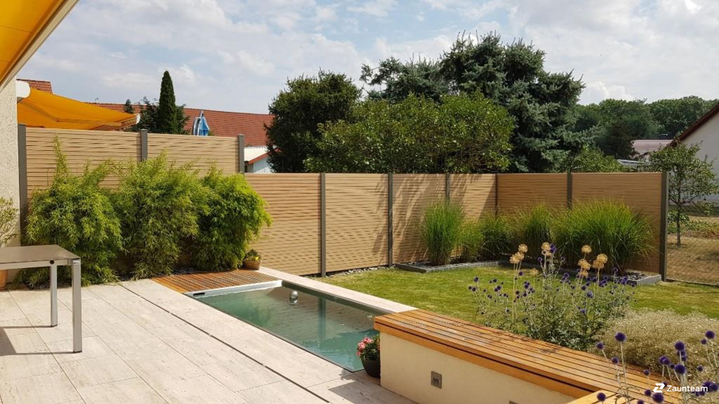 Aluminium Sichtschutz aus dem 2022 in 04178 Leipzig Deutschland von Zaunteam Leipzig.