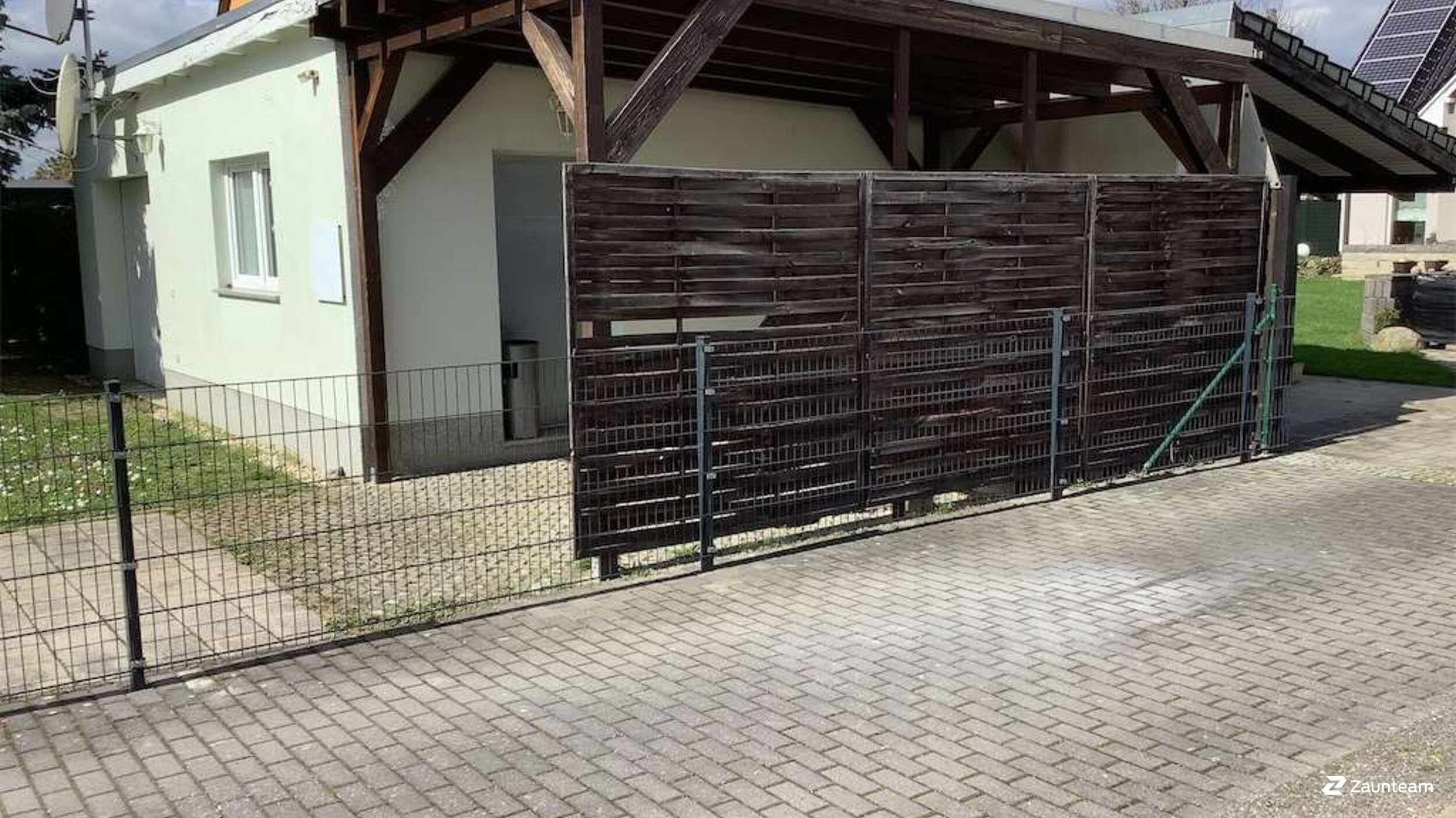 Doppelstabmattenzaun aus dem 2023 in 04249 Leipzig Deutschland von Zaunteam Leipzig.