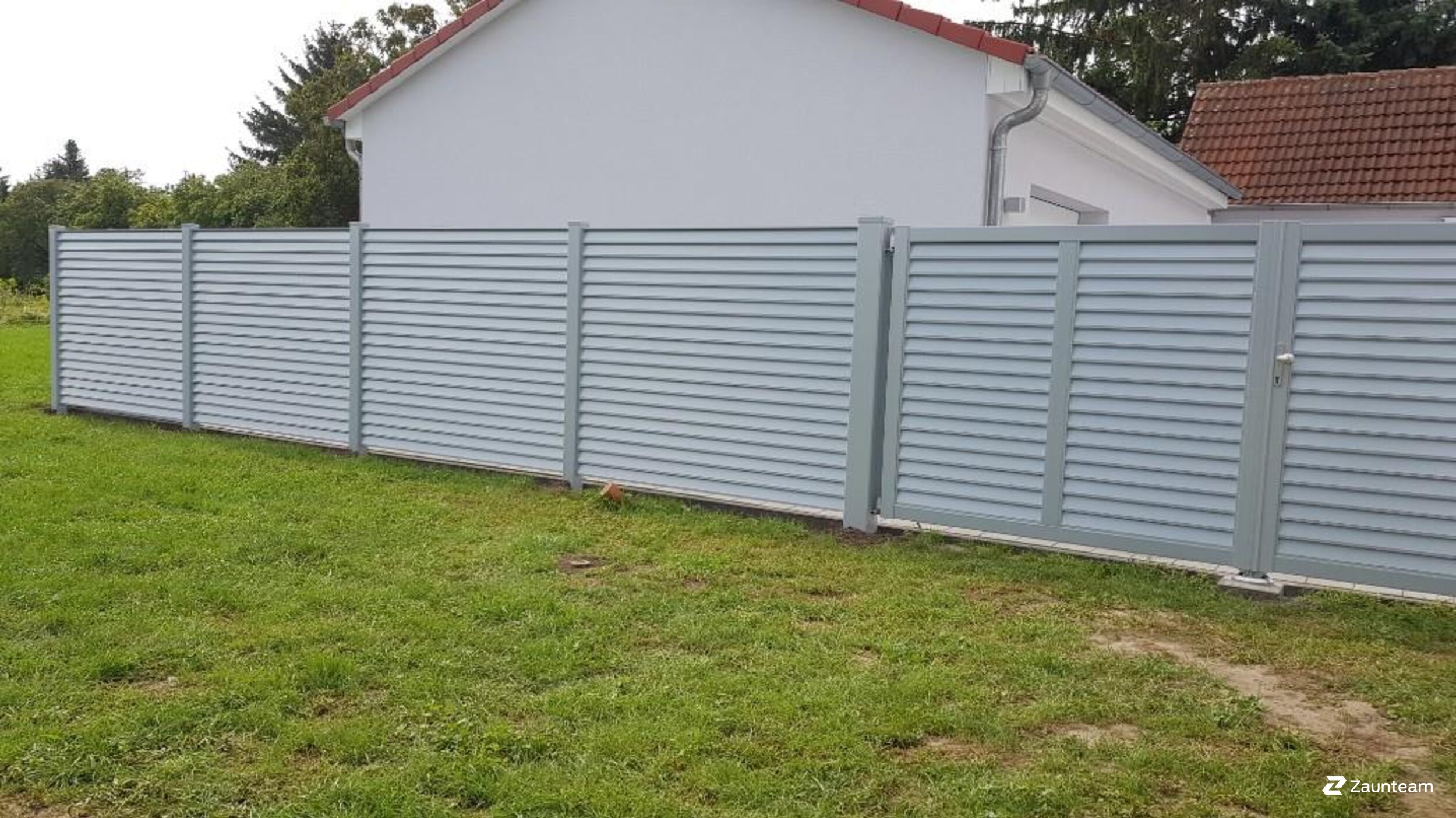 Aluminium Sichtschutz aus dem 2023 in 04509 Schkeuditz Deutschland von Zaunteam Leipzig.