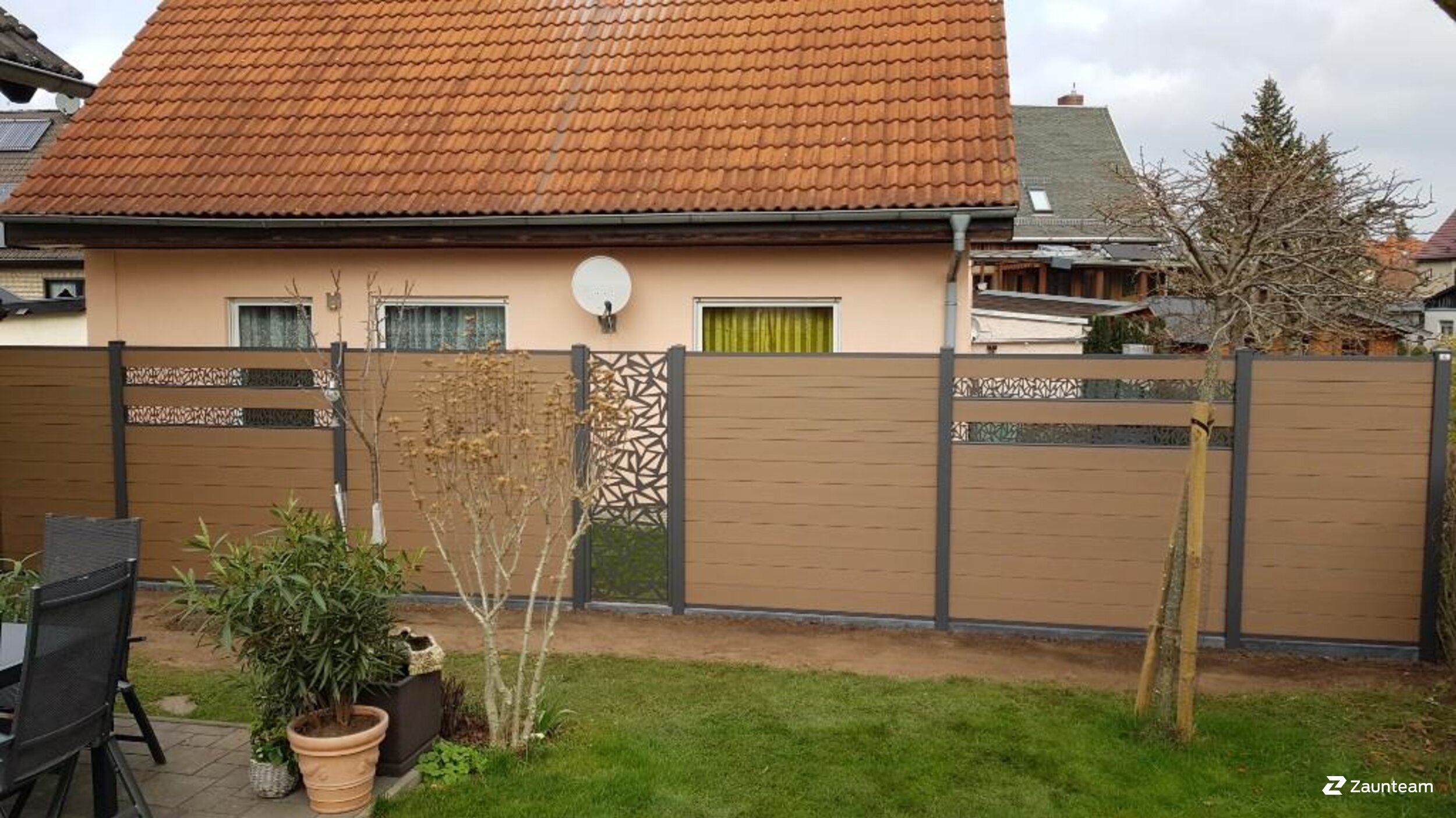 WPC Sichtschutz aus dem 2024 in 04207 Leipzig Deutschland von Zaunteam Leipzig.