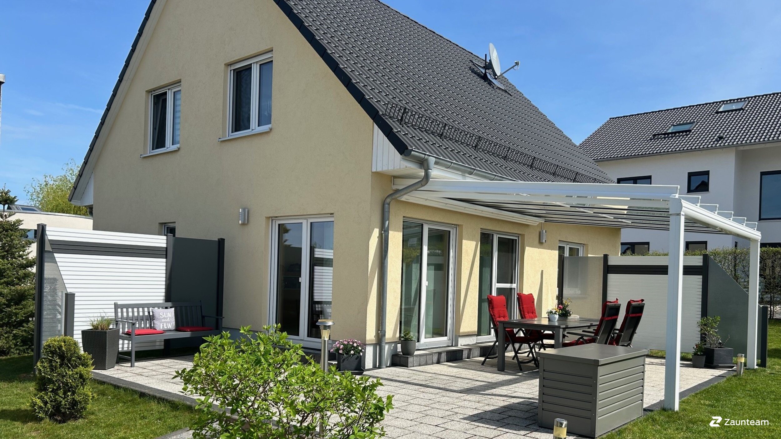 Aluminium Sichtschutz aus dem 2024 in 04179 Leipzig Deutschland von Zaunteam Leipzig.