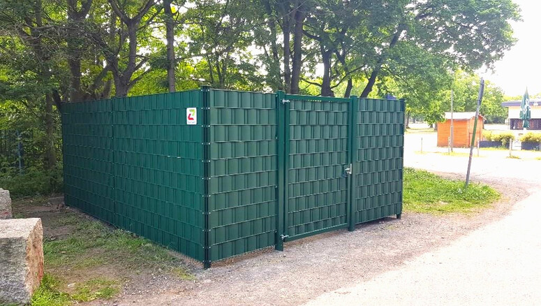 Protection brise-vue en tressage de 2024 à 04177 Leipzig Allemagne de Zaunteam Leipzig.