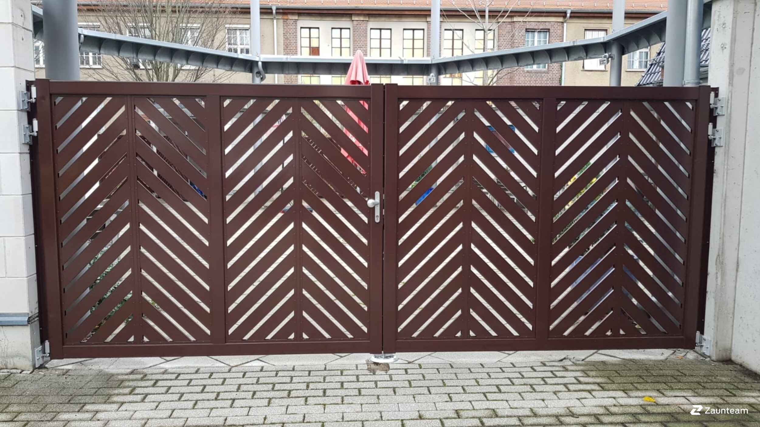 Aluminium Sichtschutz aus dem 2024 in 04317 Leipzig Deutschland von Zaunteam Leipzig.