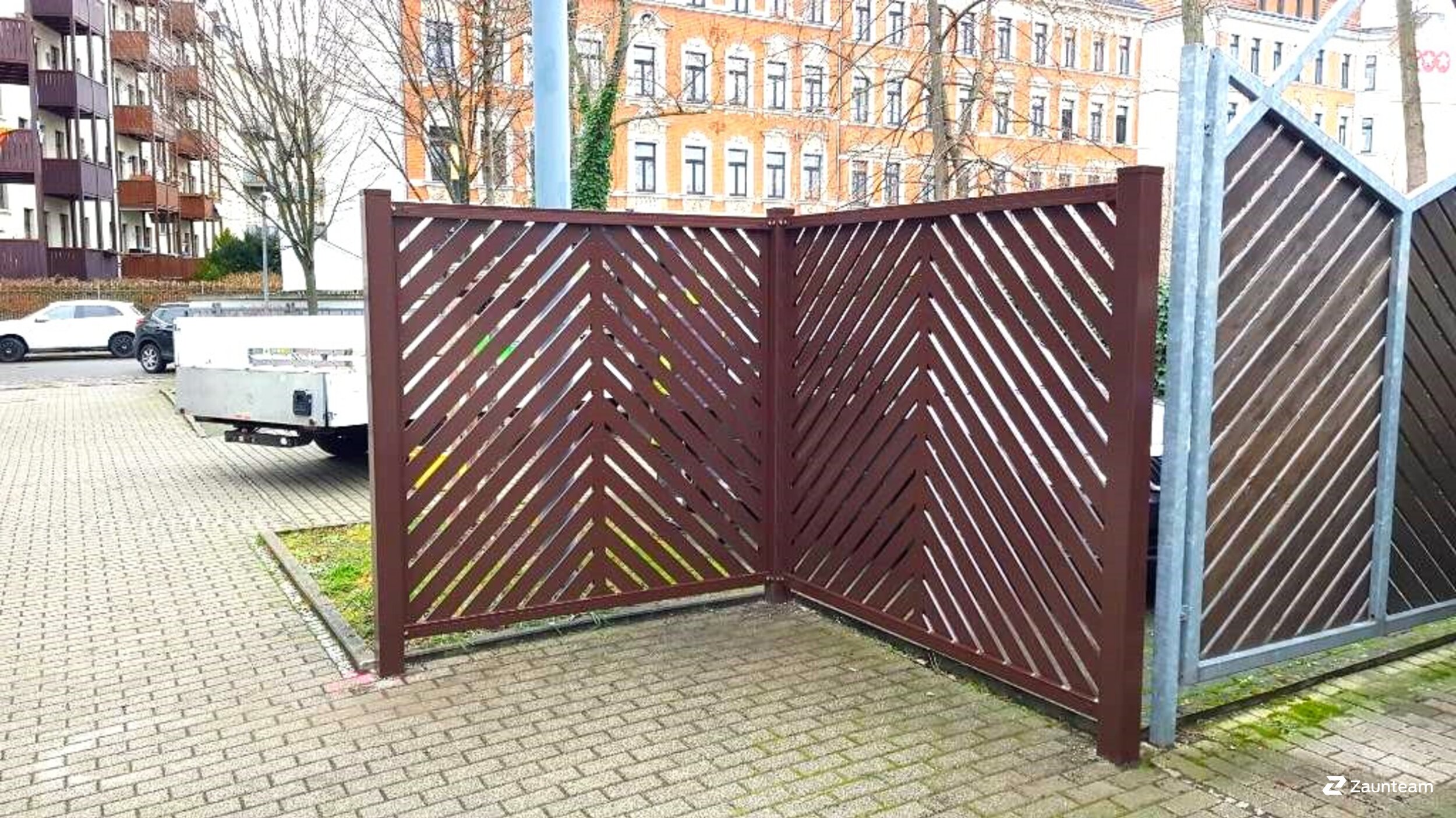 Aluminium Sichtschutz aus dem 2024 in 04317 Leipzig Deutschland von Zaunteam Leipzig.