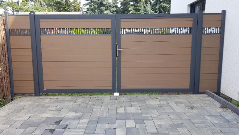 WPC Sichtschutz aus dem 2025 in 04509 Schönwölkau Deutschland von Zaunteam Leipzig.