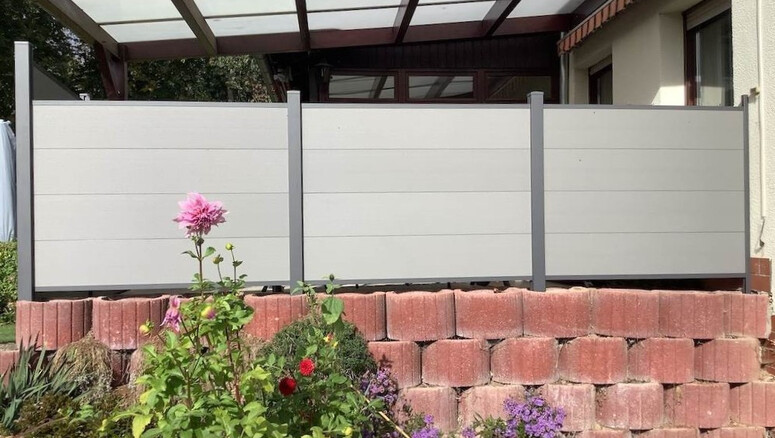 WPC Sichtschutz aus dem 2025 in 04420 Markranstädt Deutschland von Zaunteam Leipzig.