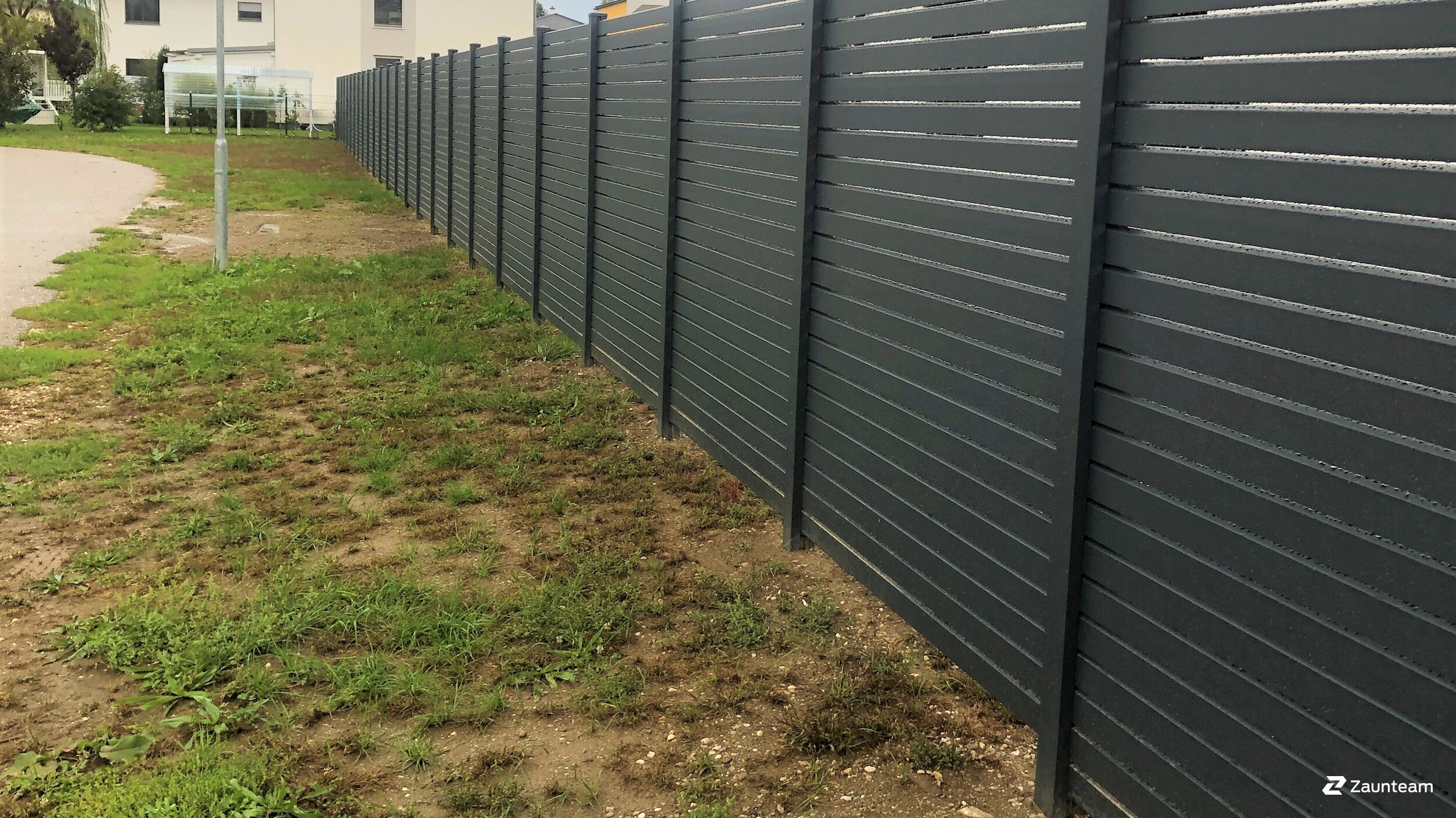 Aluminium Sichtschutz aus dem 2022 in 9065 Ebenthal Österreich von Zaunteam Kärnten-Ost.