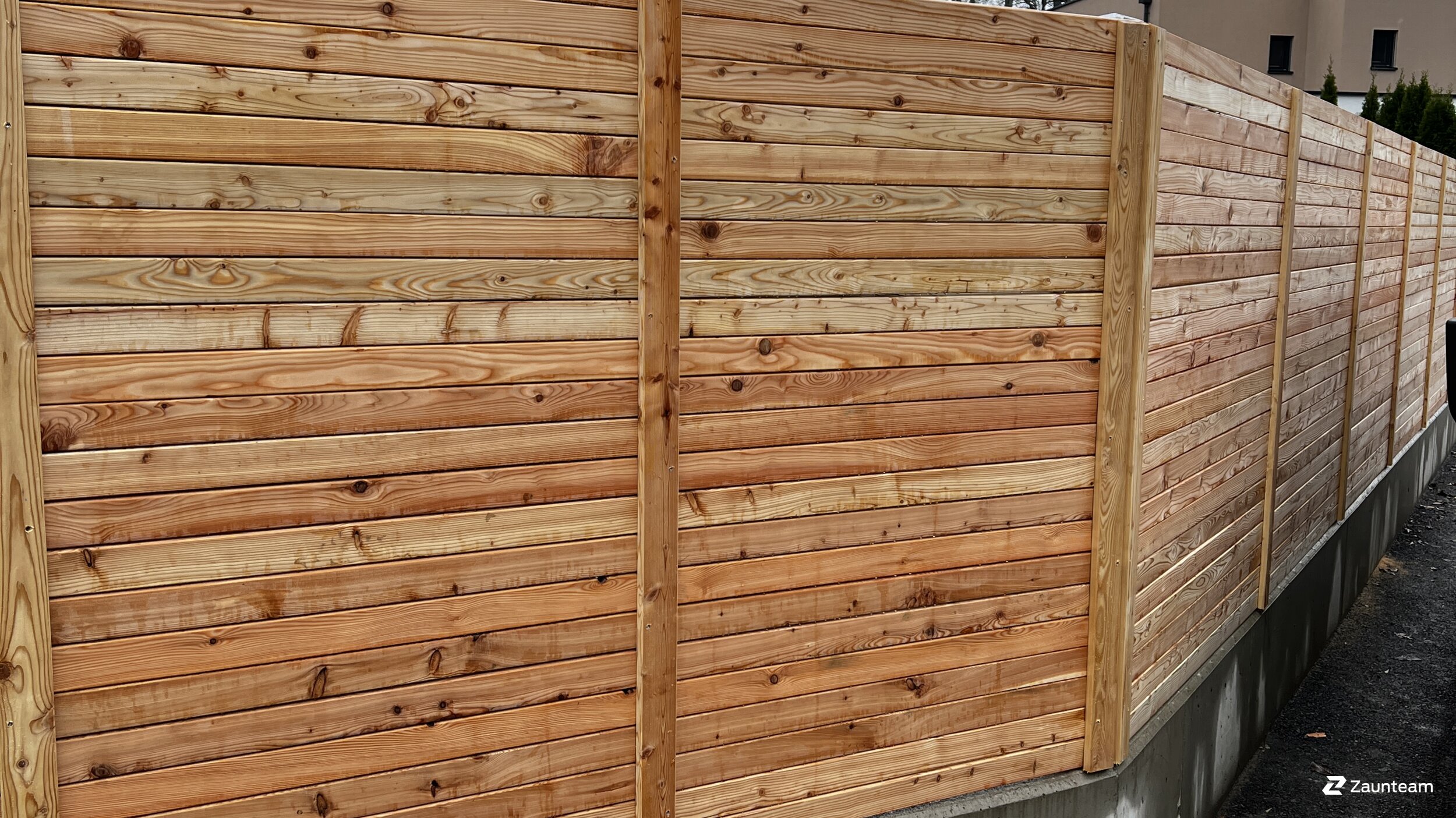 Holz Sichtschutz aus dem 2023 in 9061 Wölfnitz  Österreich von Zaunteam Kärnten-Ost.