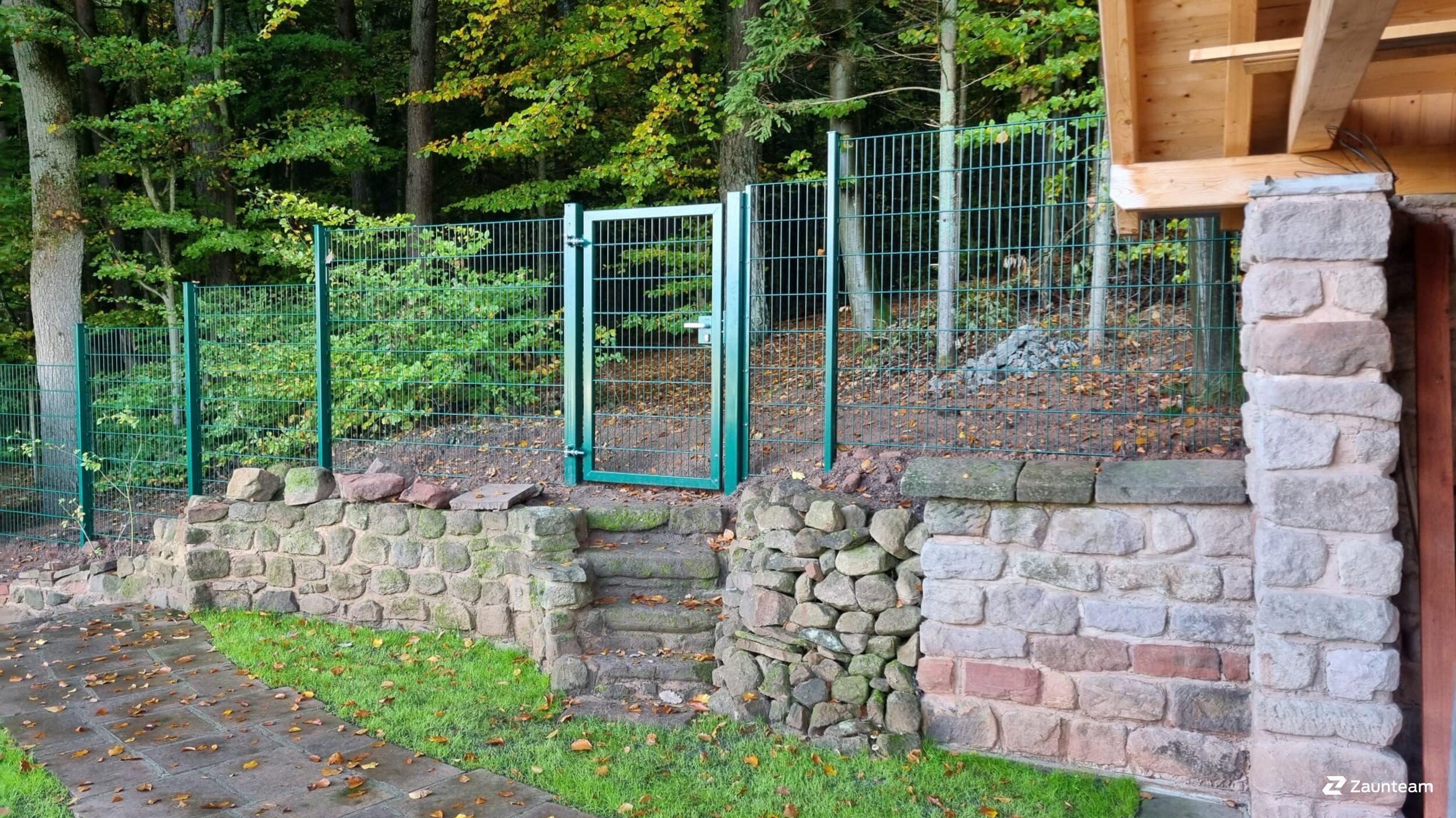 Doppelstabmattenzaun aus dem 2025 in 66892 Vogelbach Deutschland von Zaunteam Saar-Pfalz.