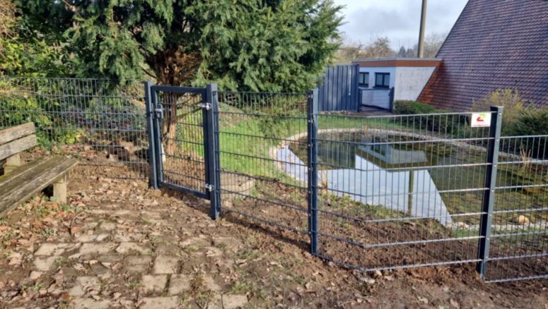 Doppelstabmattenzaun aus dem 2025 in 66894 Rosenkopf Deutschland von Zaunteam Saar-Pfalz.