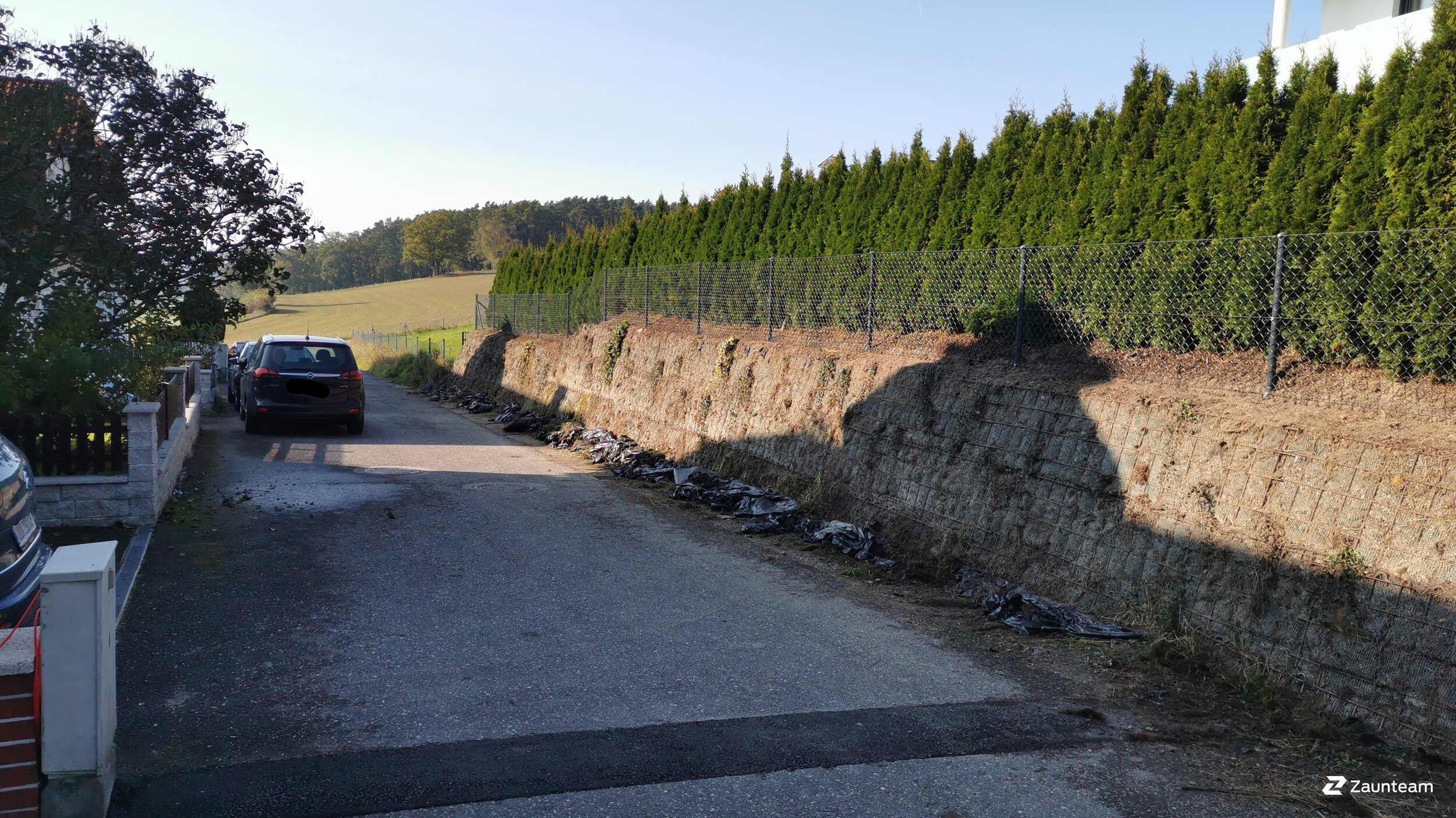Diagonalgeflecht aus dem 2020 in 9601 Arnoldstein Österreich von Zaunteam Kärnten-Mitte.