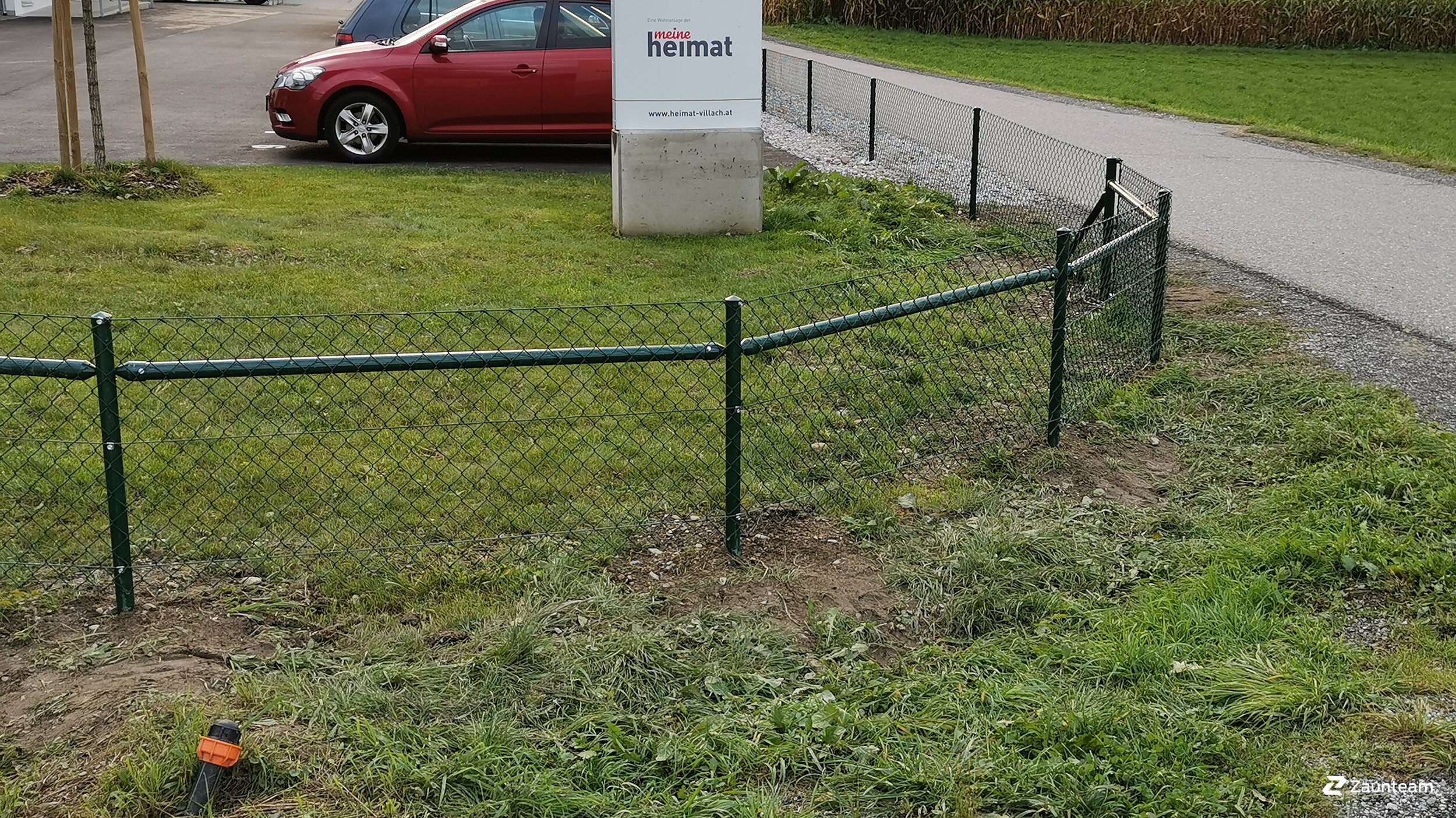 Diagonalgeflecht aus dem 2020 in 9601 Arnoldstein Österreich von Zaunteam Kärnten-Mitte.