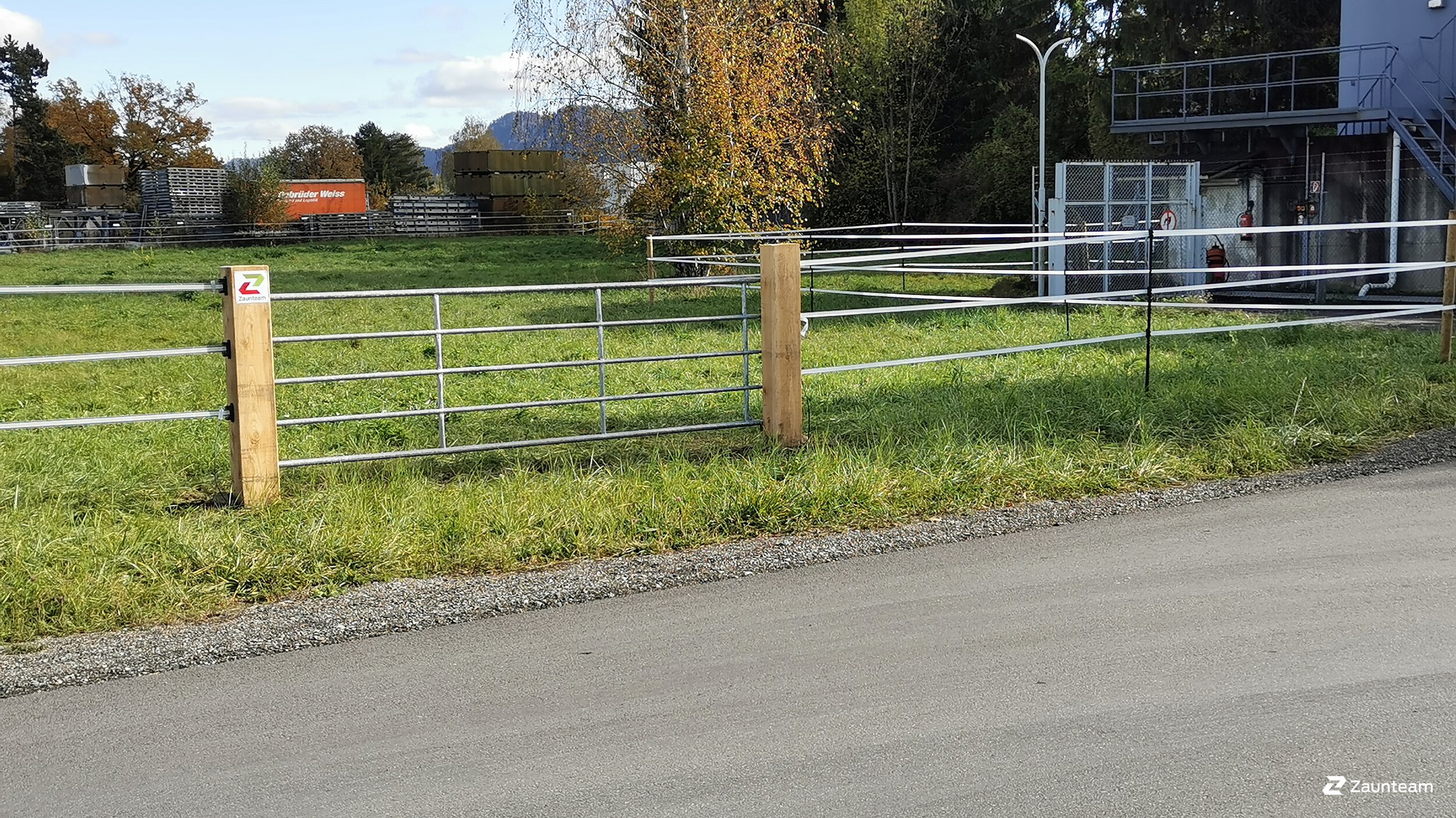 Portail de pâturage de 2020 à 9020 Klagenfurt Autriche de Zaunteam Kärnten-Mitte.