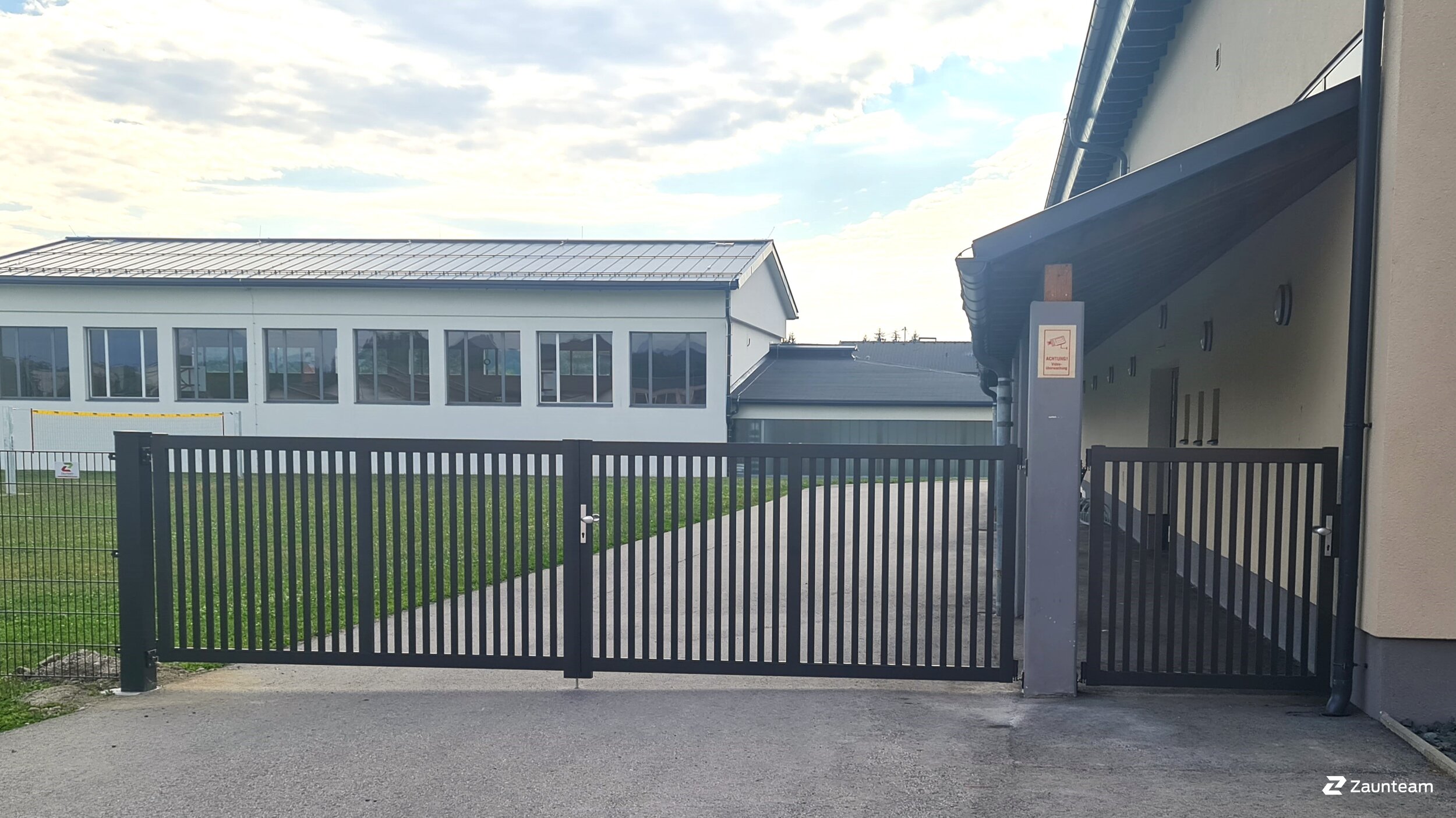 Aluzaun aus dem 2023 in 9601 Arnoldstein Österreich von Zaunteam Kärnten-Mitte.