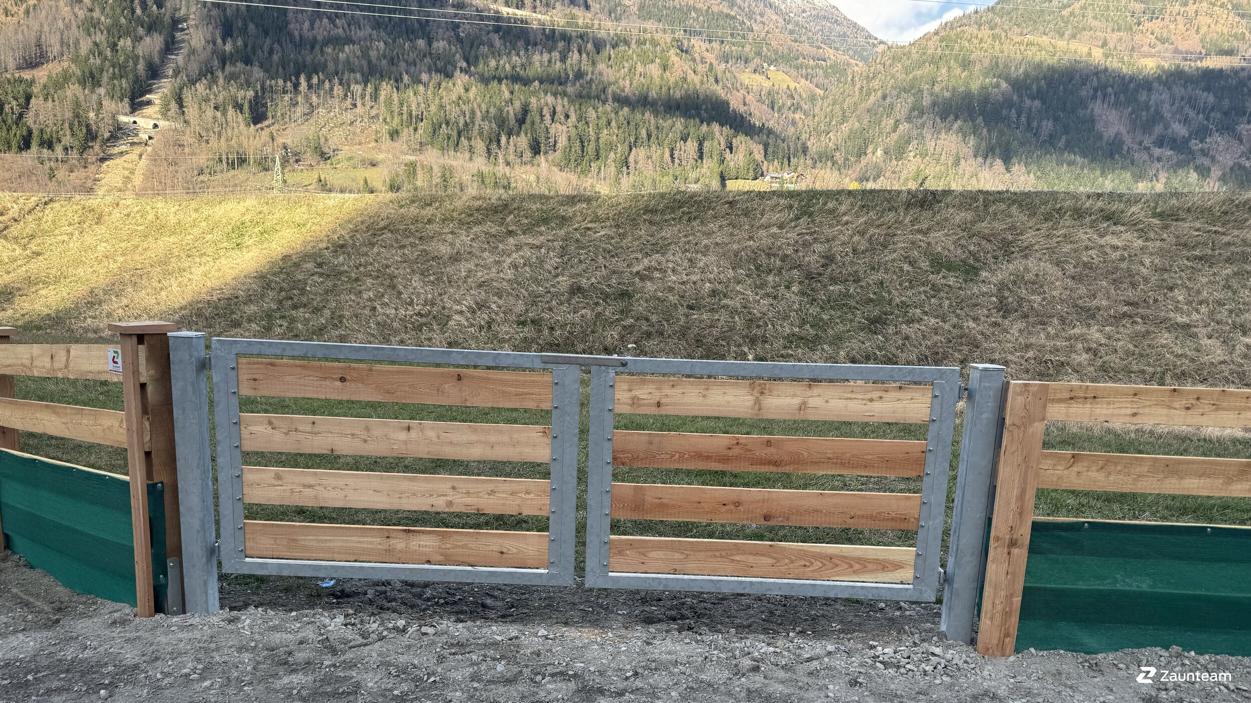 Gartentüren und Gartentore aus dem 2024 in 9821 Obervellach Österreich von Zaunteam Kärnten-West-Osttirol.