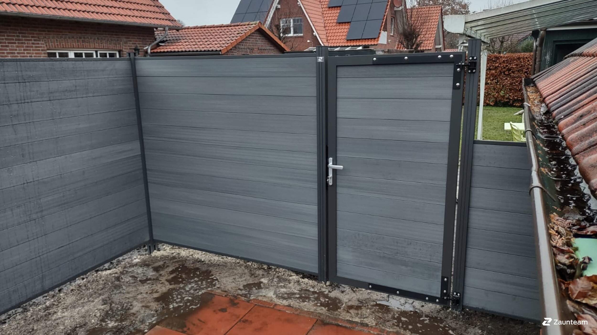 WPC Sichtschutz aus dem 2023 in 26340 Zetel Deutschland von Zaunteam Friesische-Wehde.