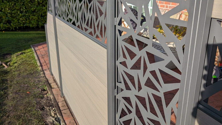 WPC Sichtschutz aus dem 2024 in 26639 Wiesmoor Deutschland von Zaunteam Friesische-Wehde.